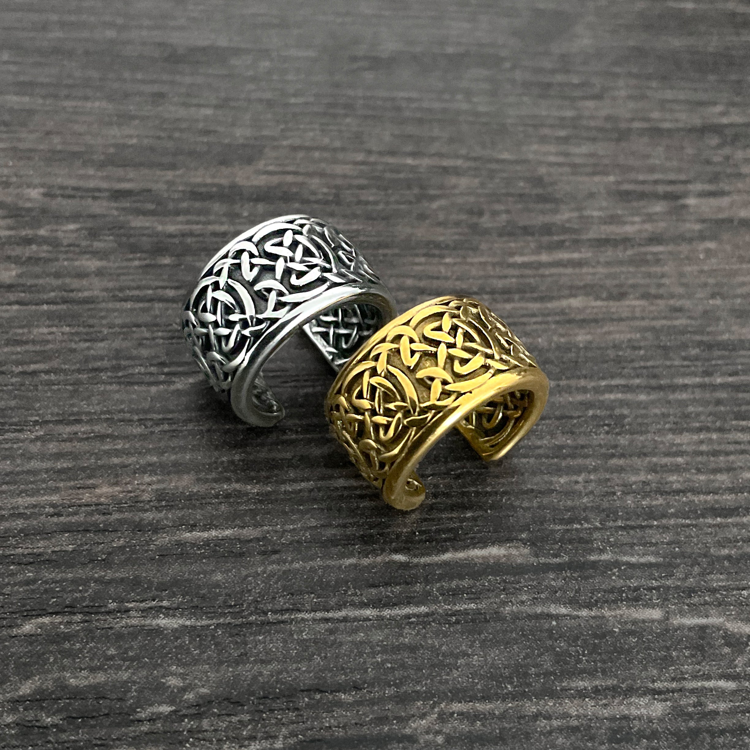 Celtic braid ear cuff no piercing