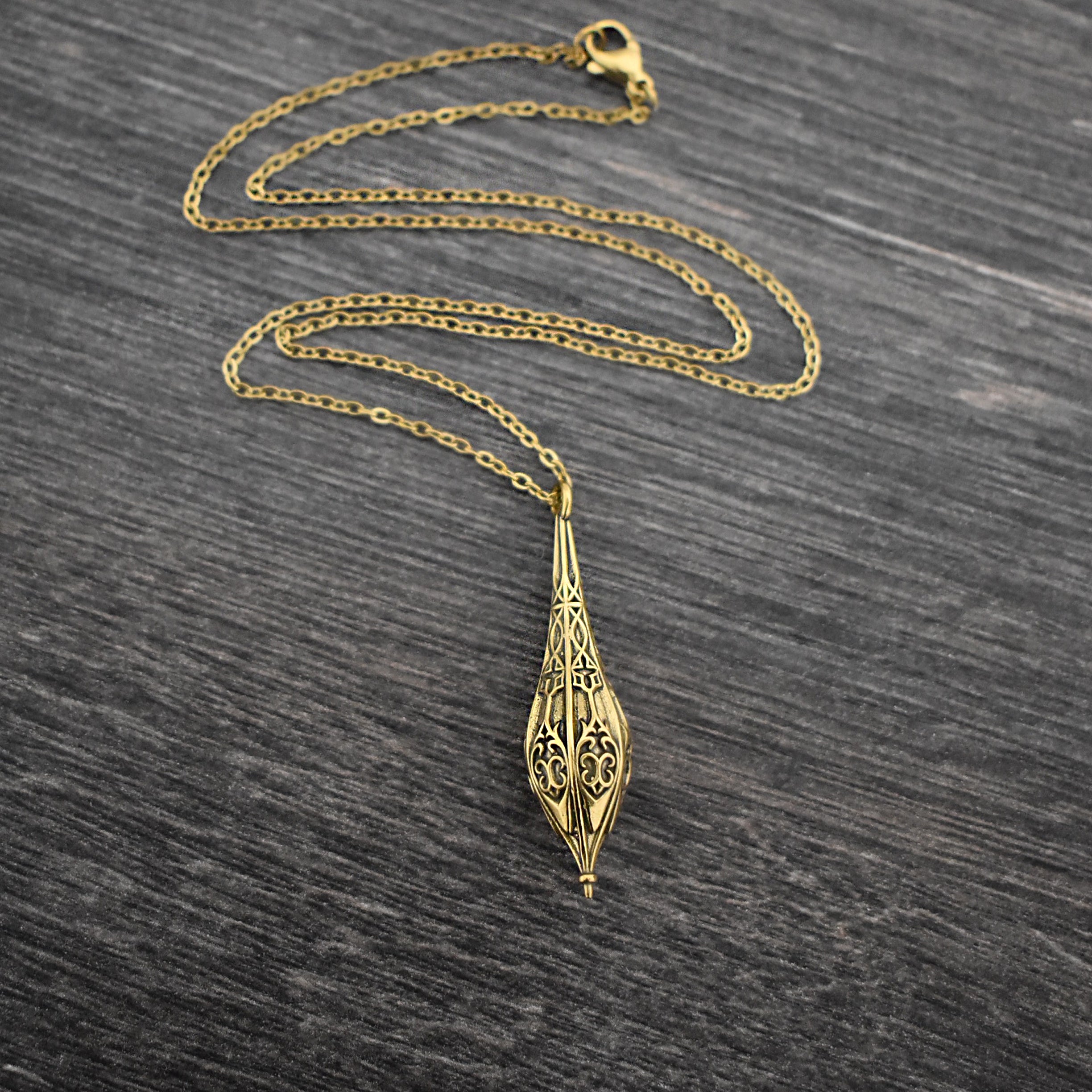Gothic Pillar necklace