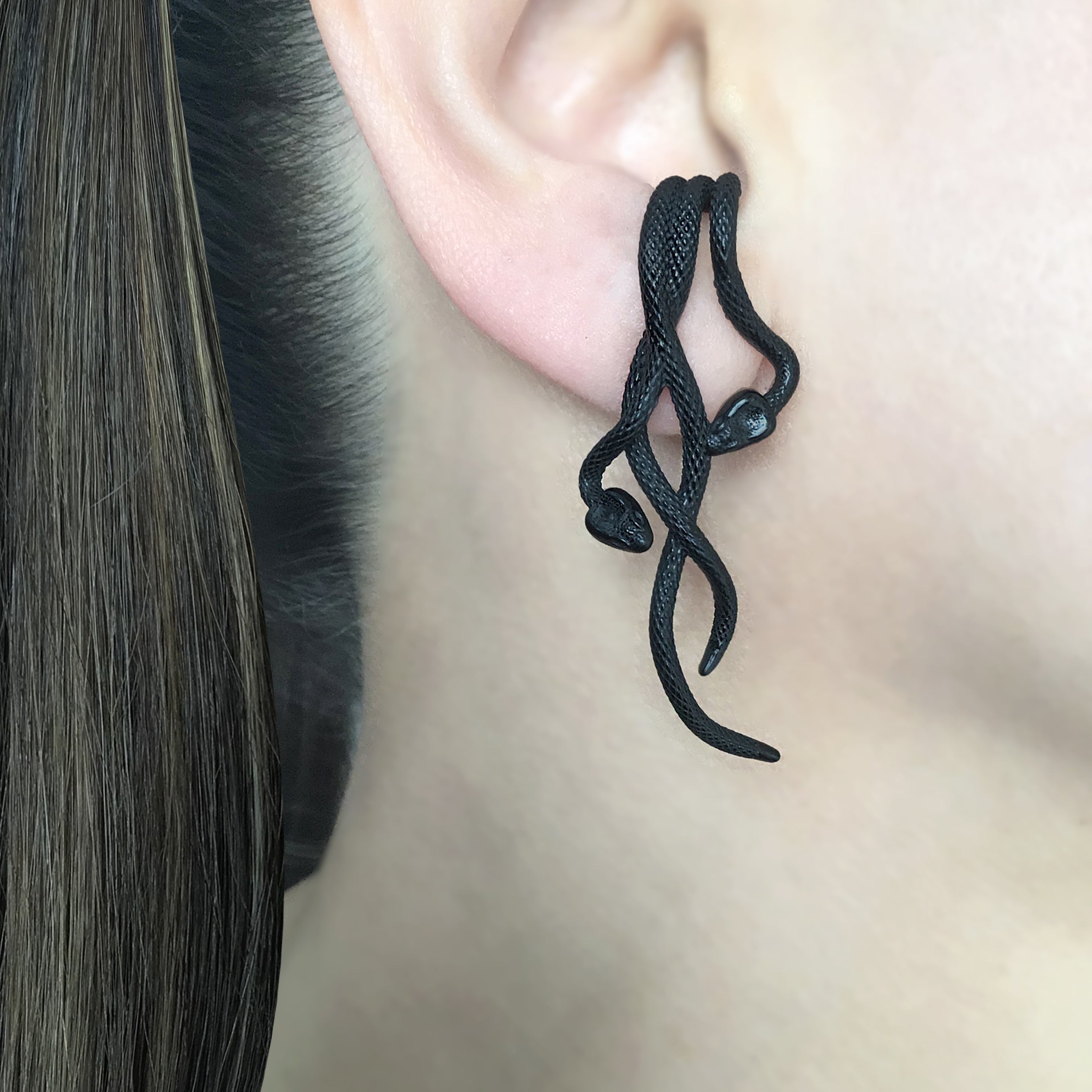Snakes Ear hook earrings