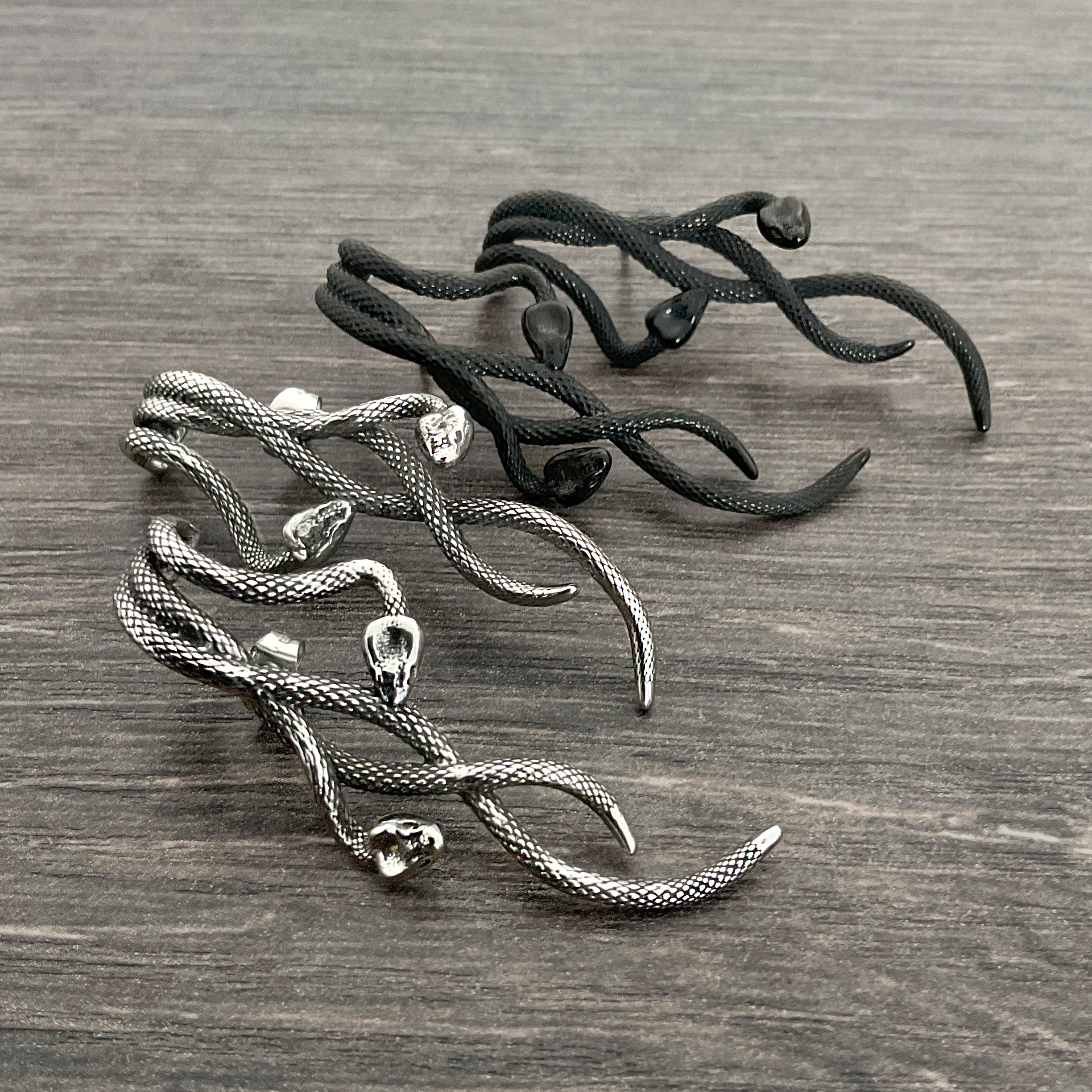 Snakes Ear hook earrings