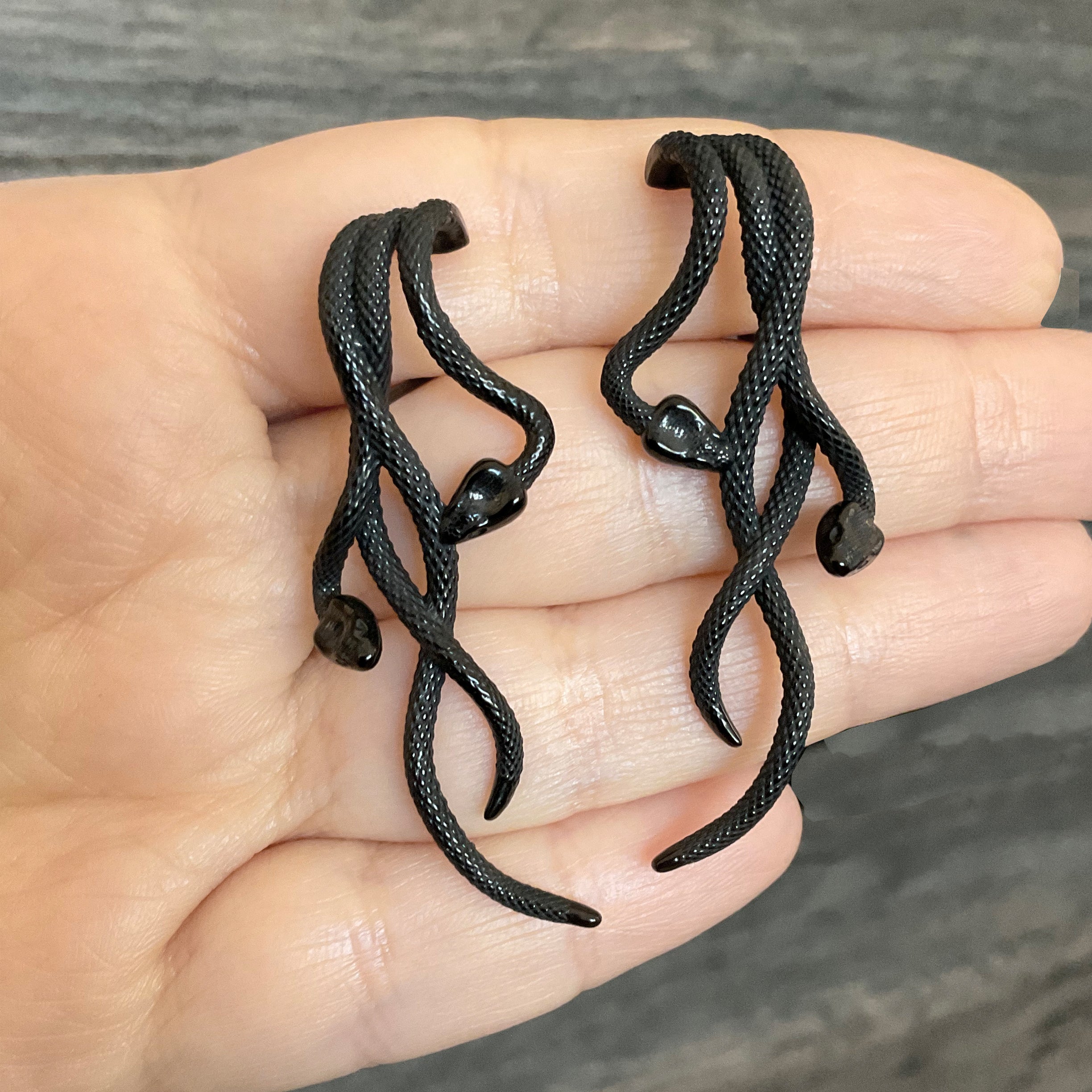 Snakes Ear hook earrings