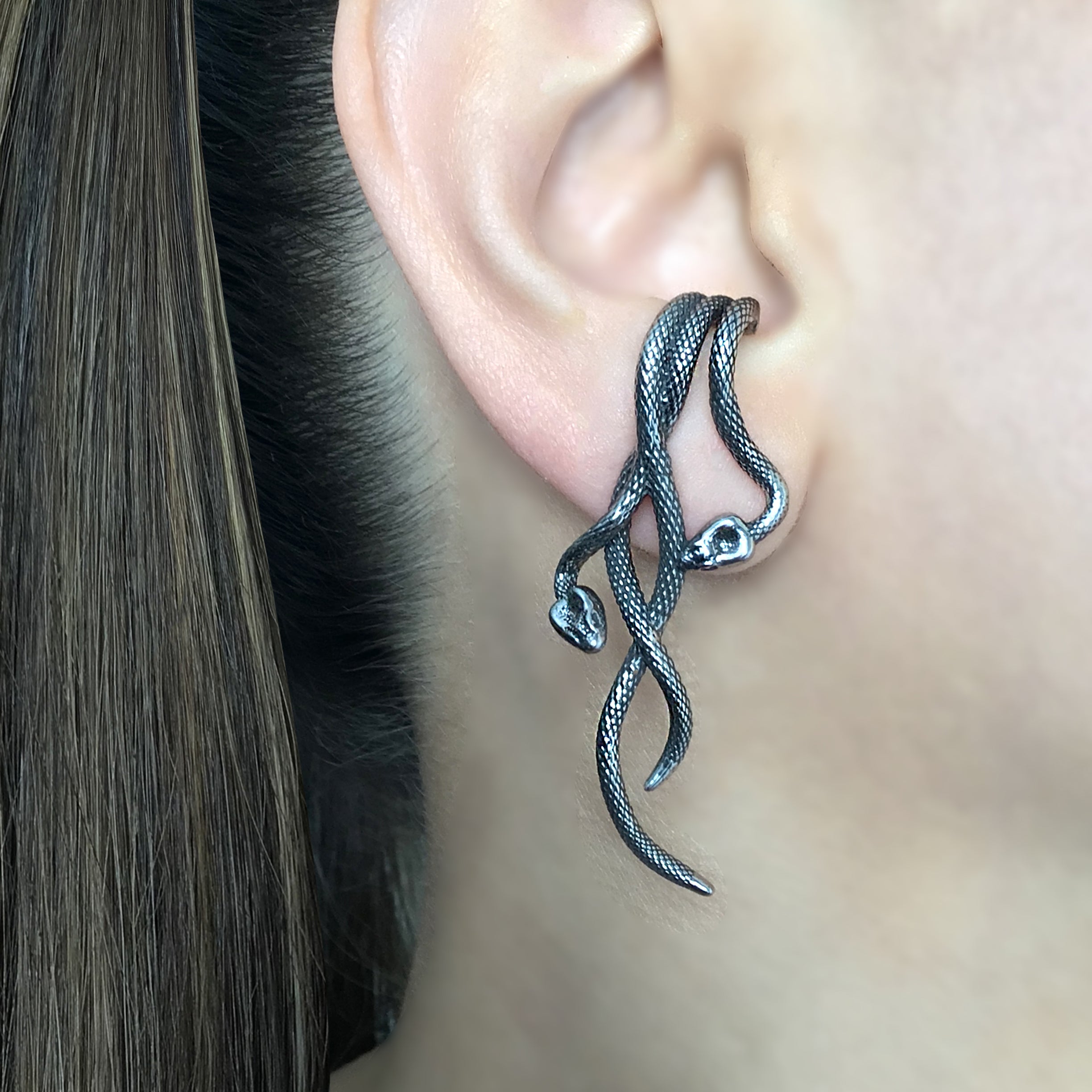 Snakes Ear hook earrings