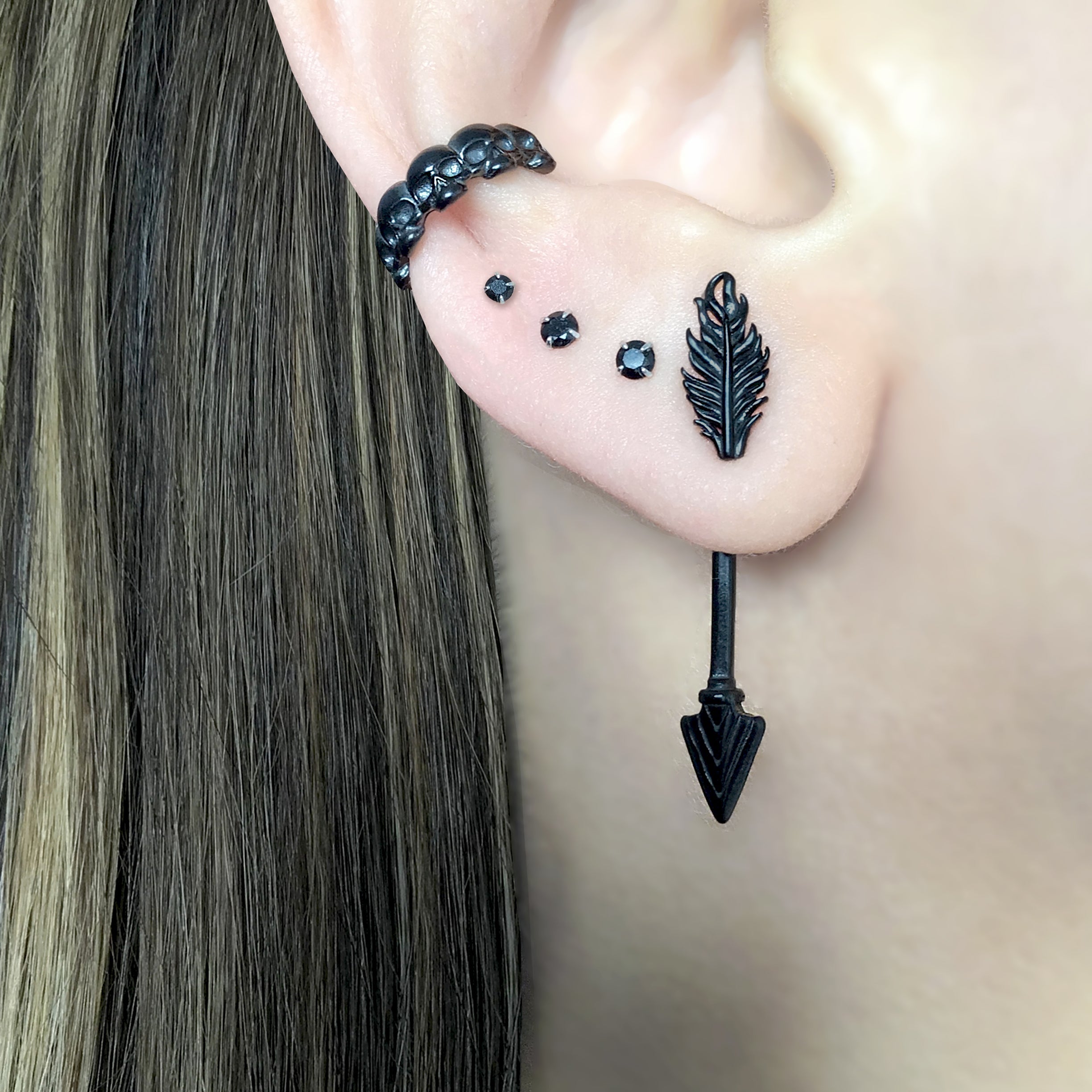 Arrow earrings
