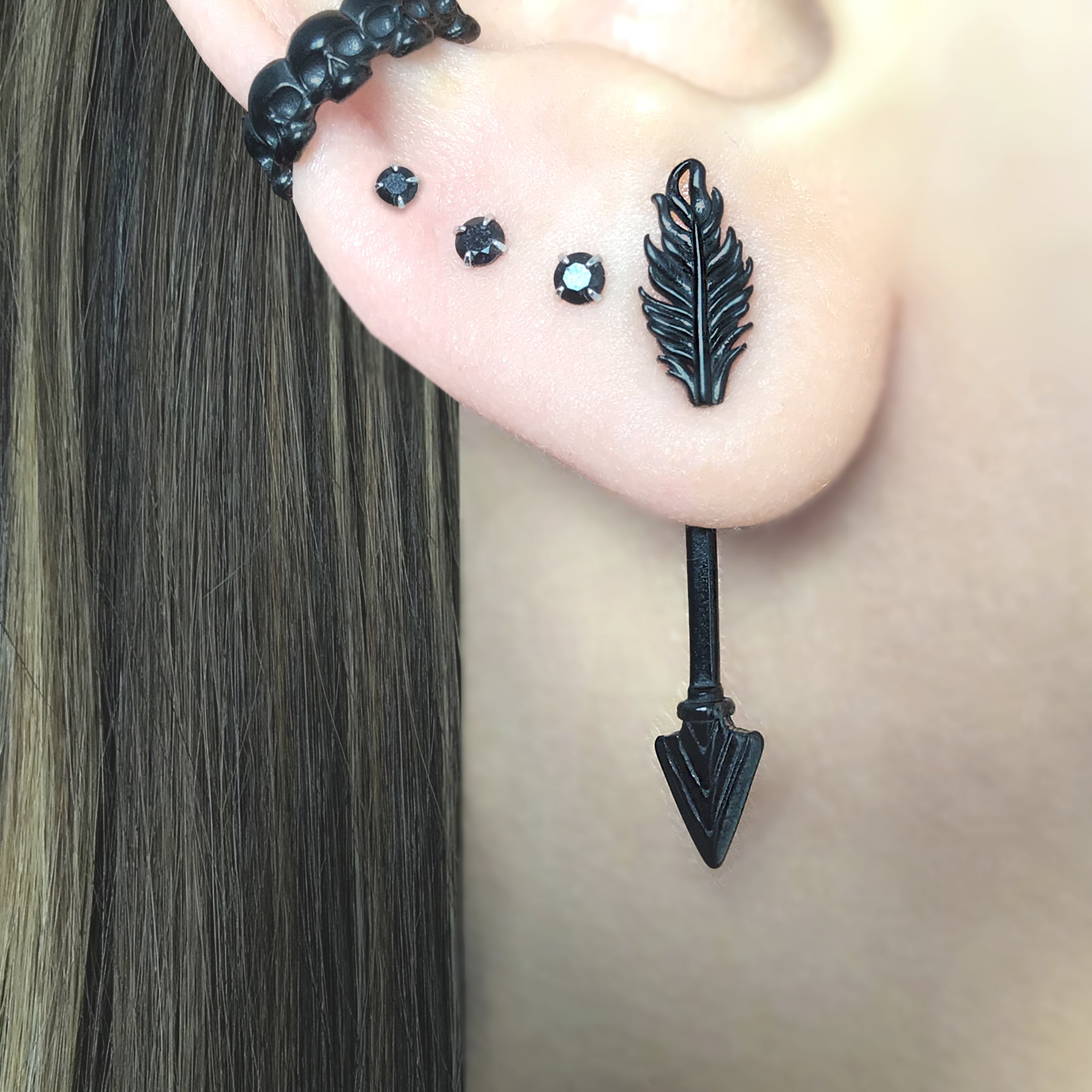 Arrow earrings