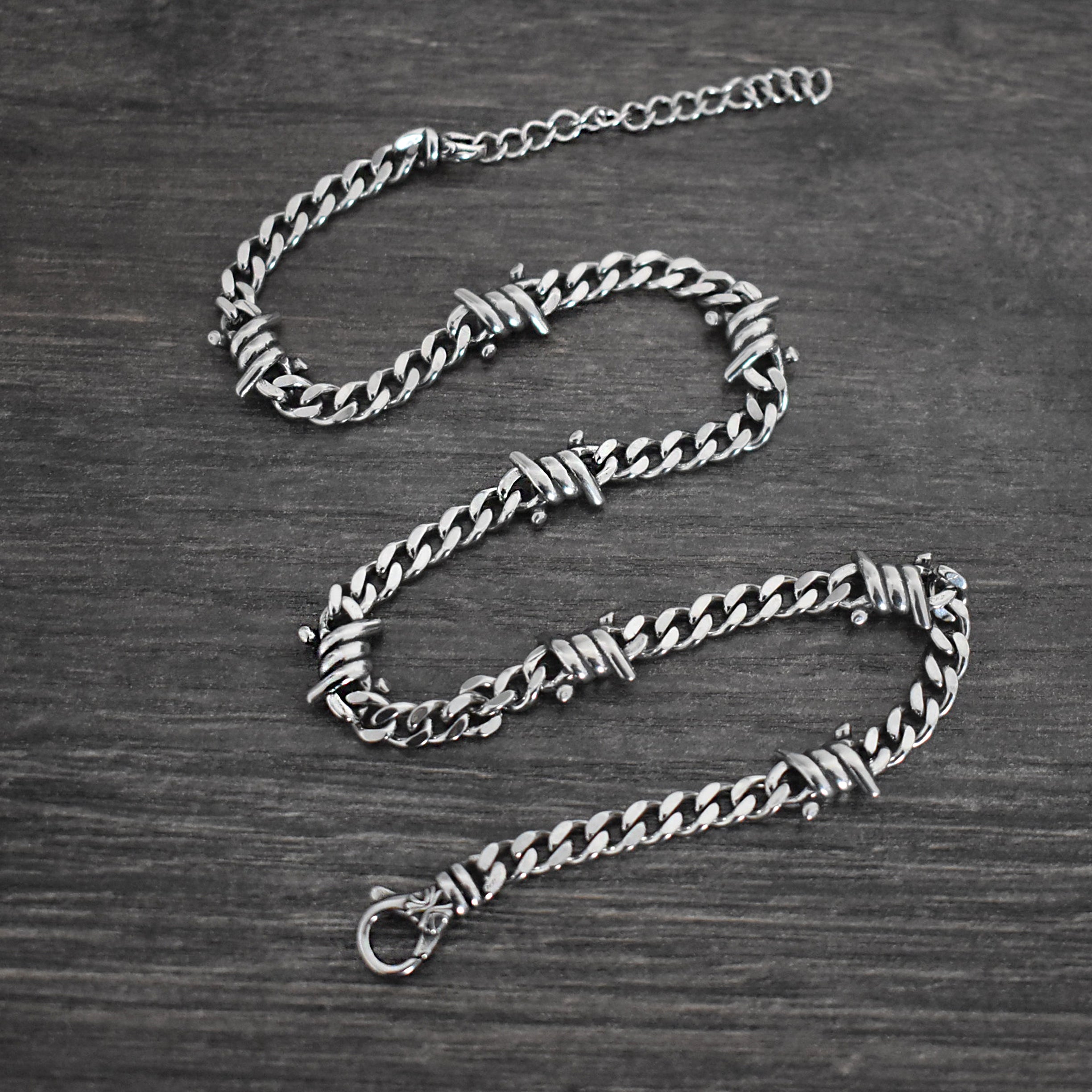 Barbed wire necklace