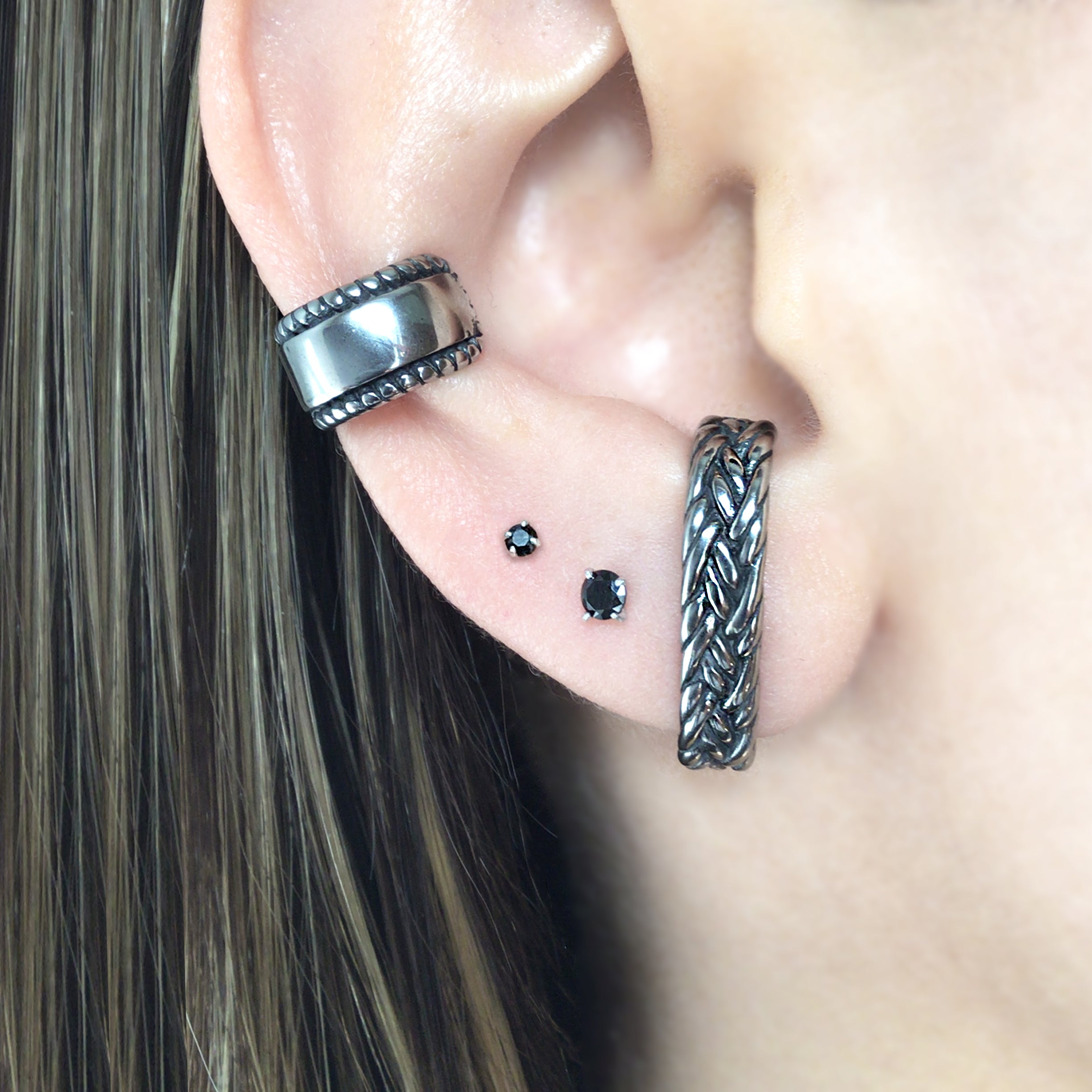 Braided Hook earrings