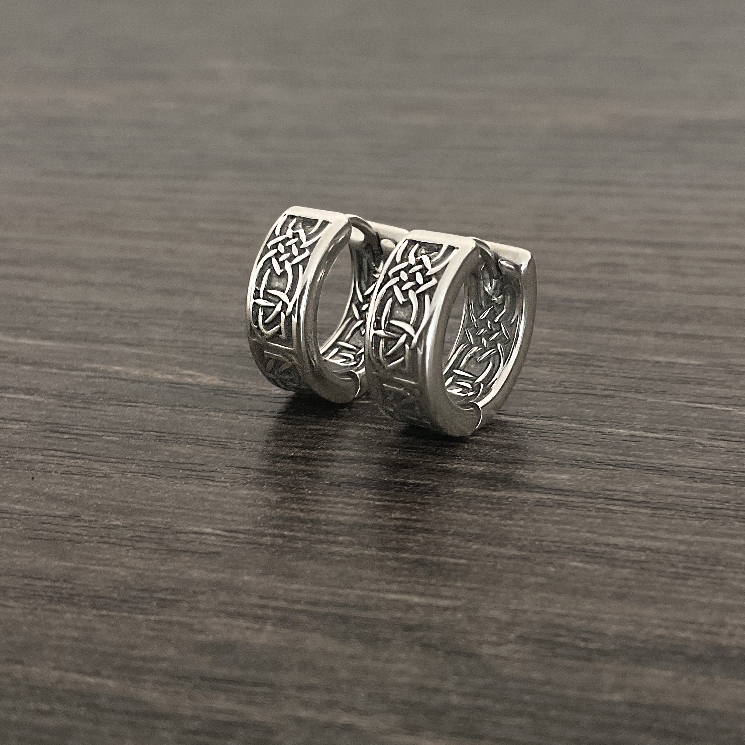 Mystic Loops Celtic Braid Earrings