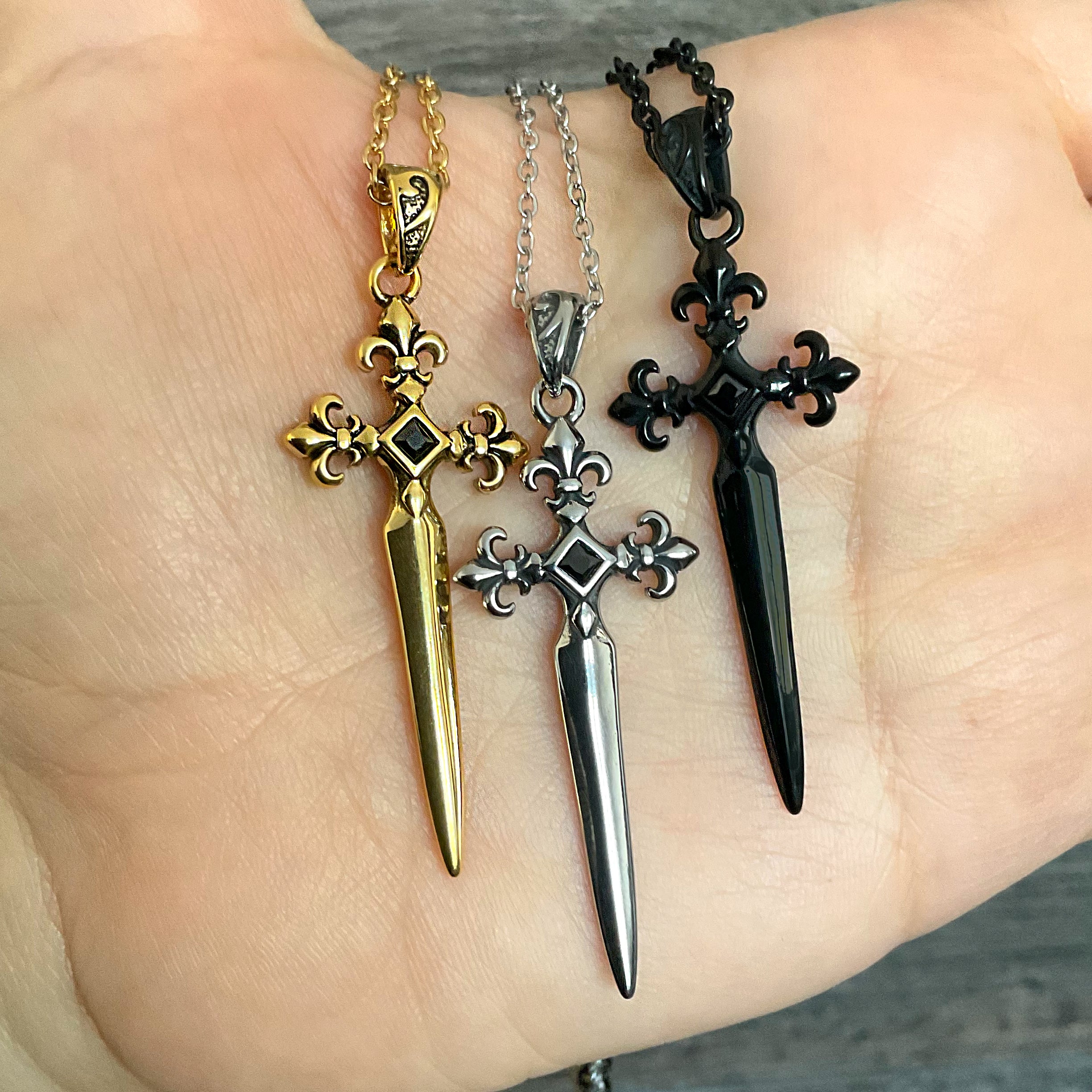 Sword necklace