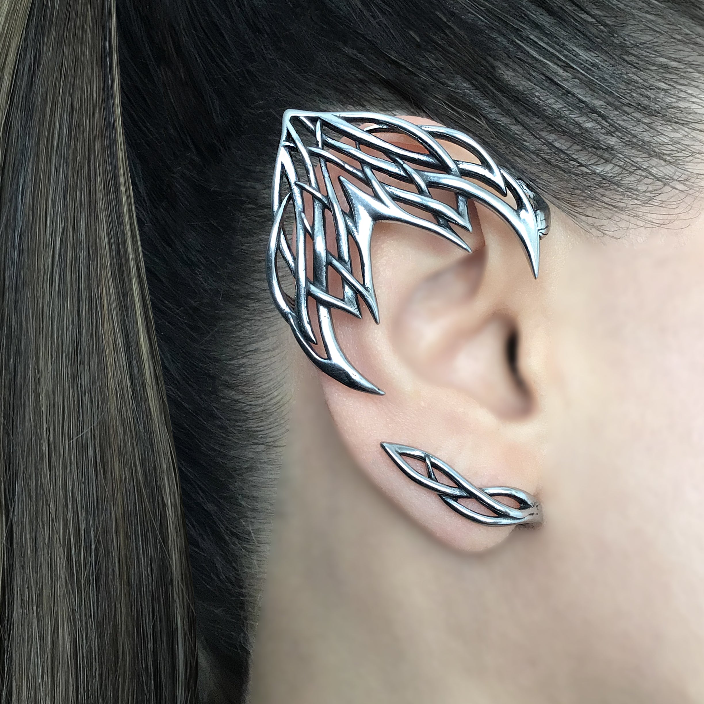Cyber Elf ear cuff no piercing