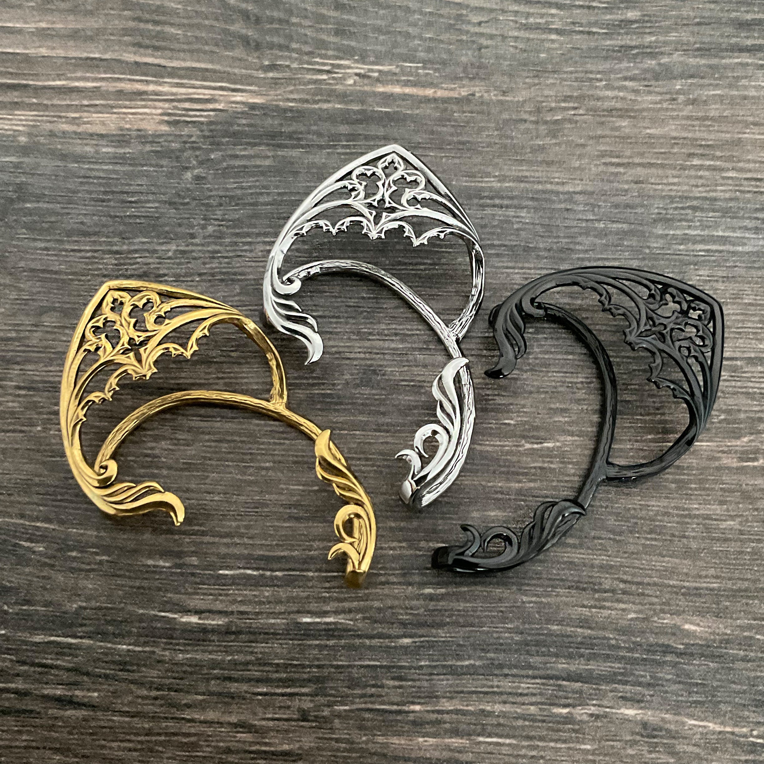 Gothic Elf ear cuff no piercing