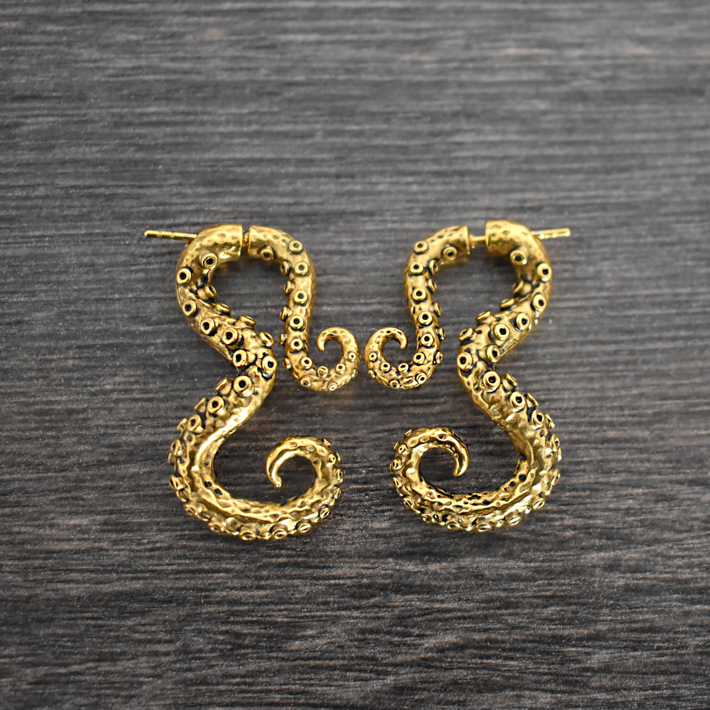 Octopus tentacle ear jacket