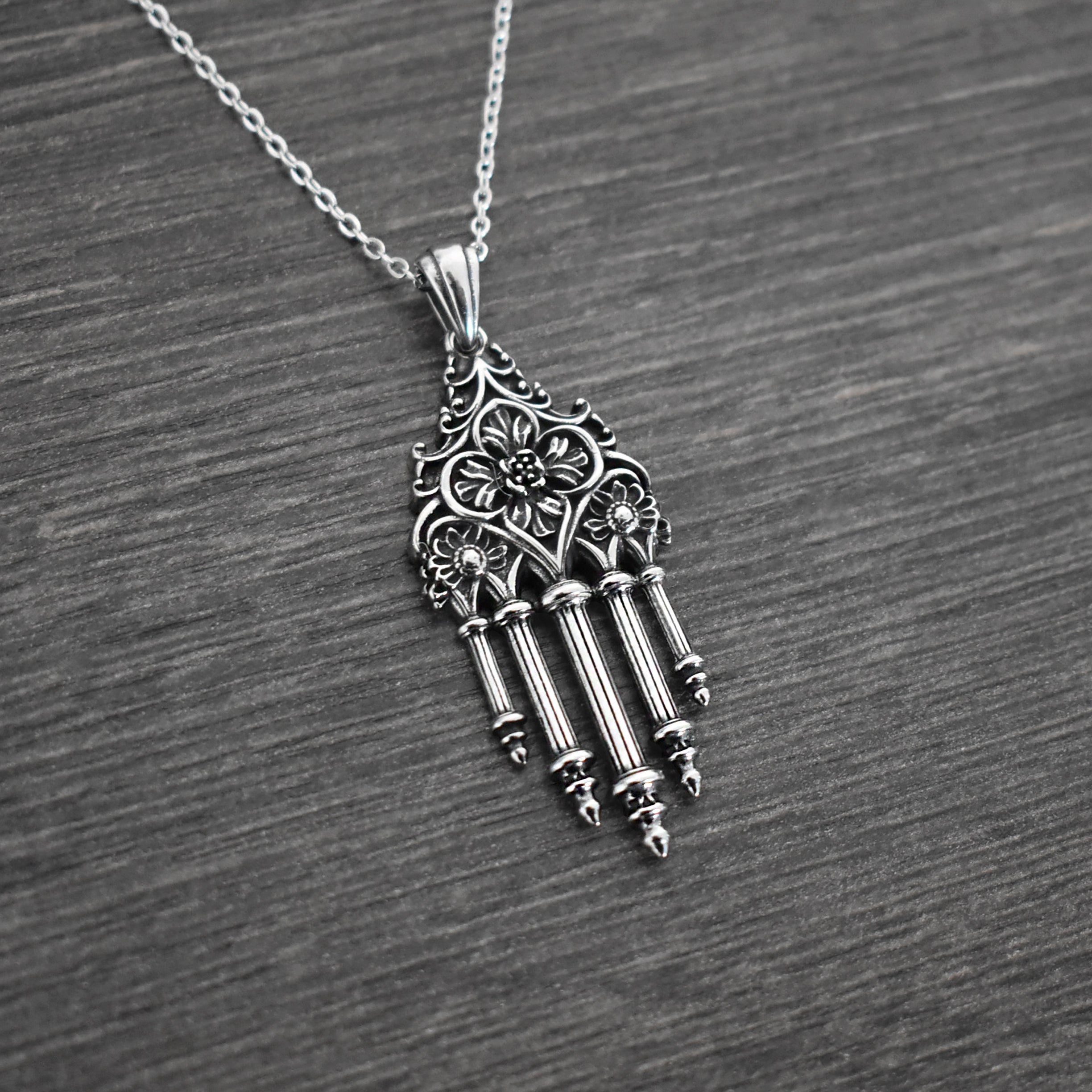 Gothic Bloom pendant