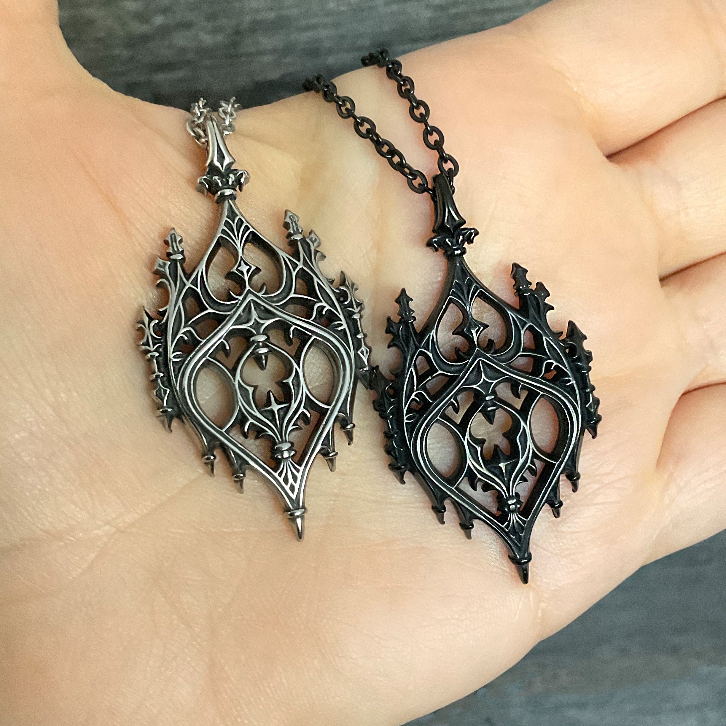 Gothic Chandelier necklace