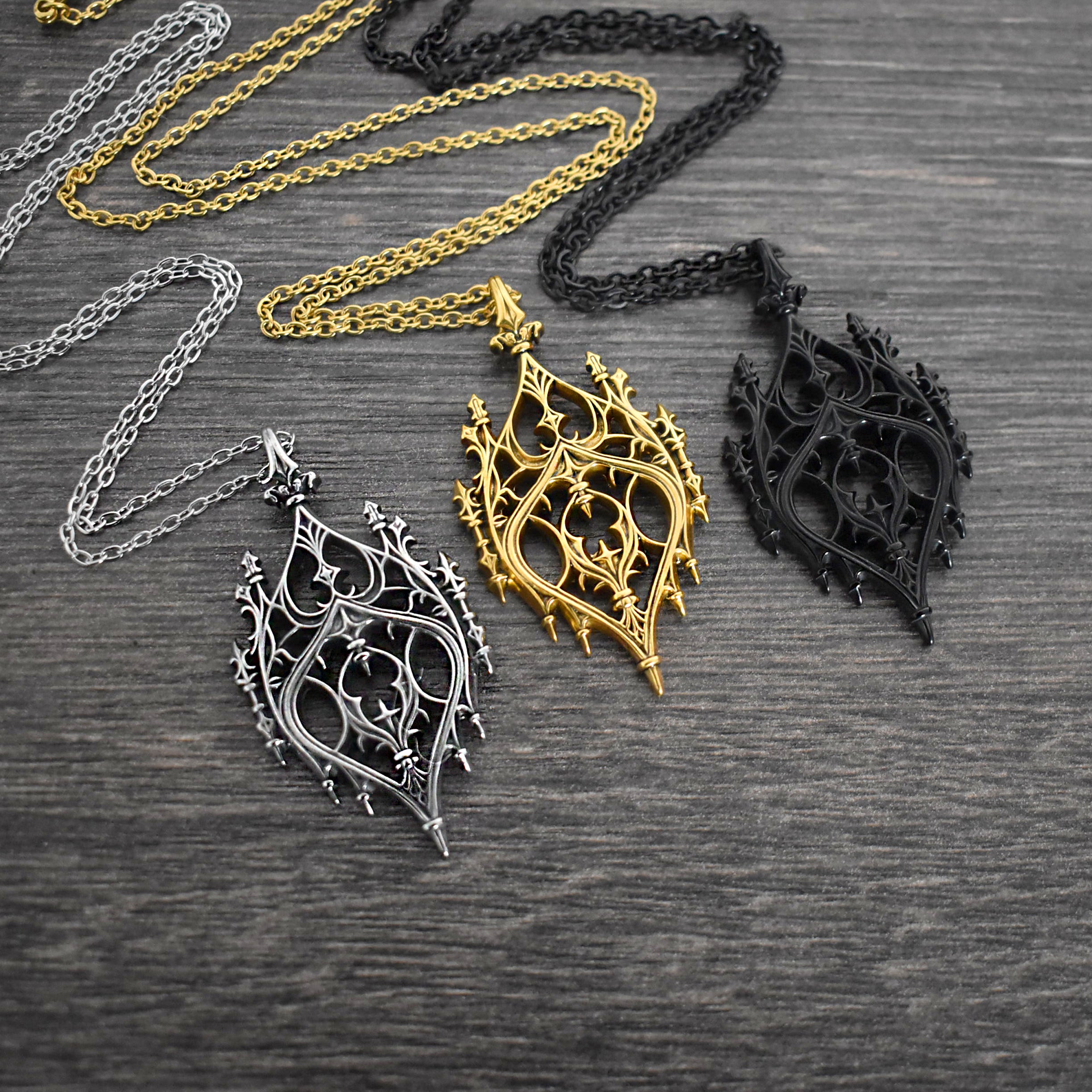 Gothic Chandelier necklace