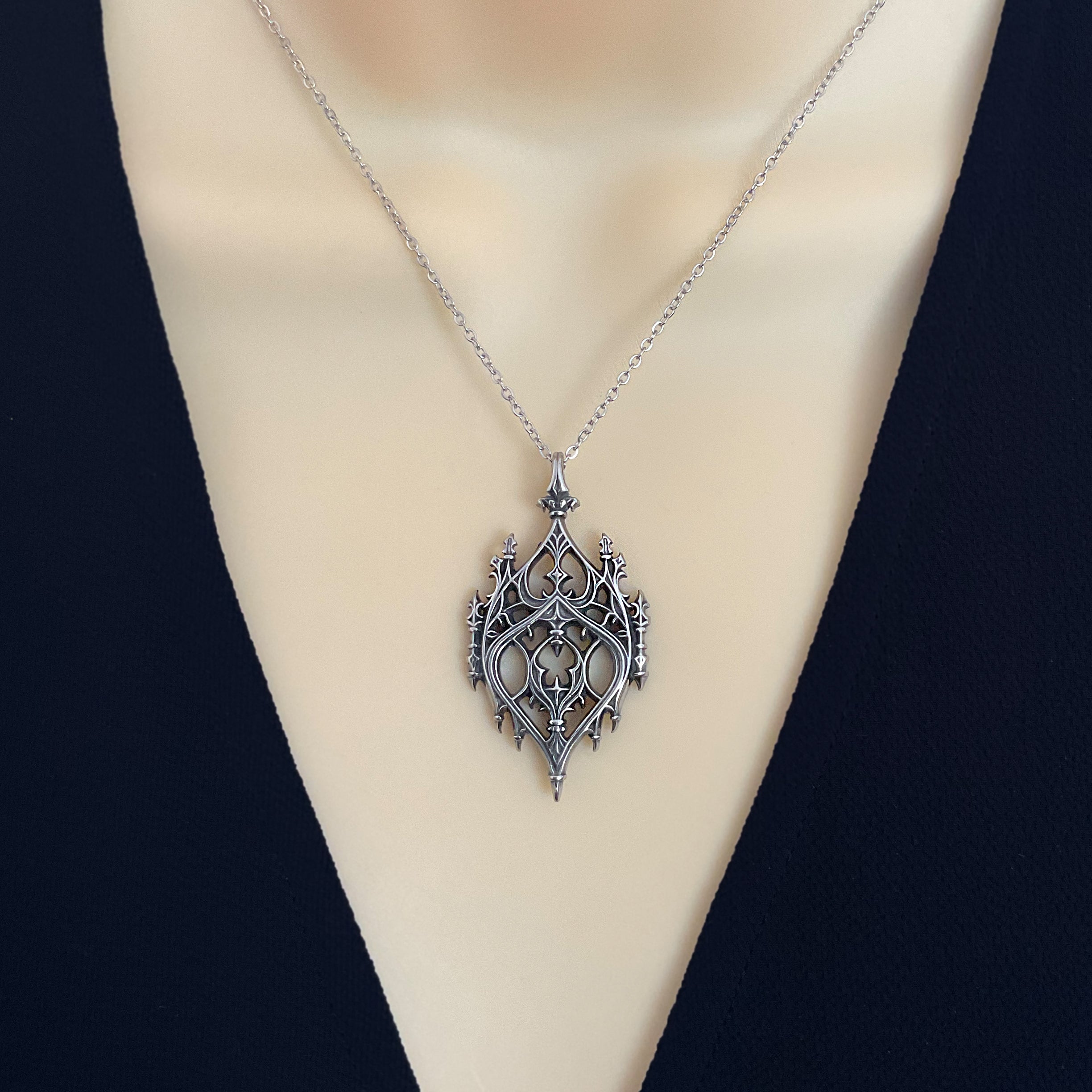 Gothic Chandelier necklace