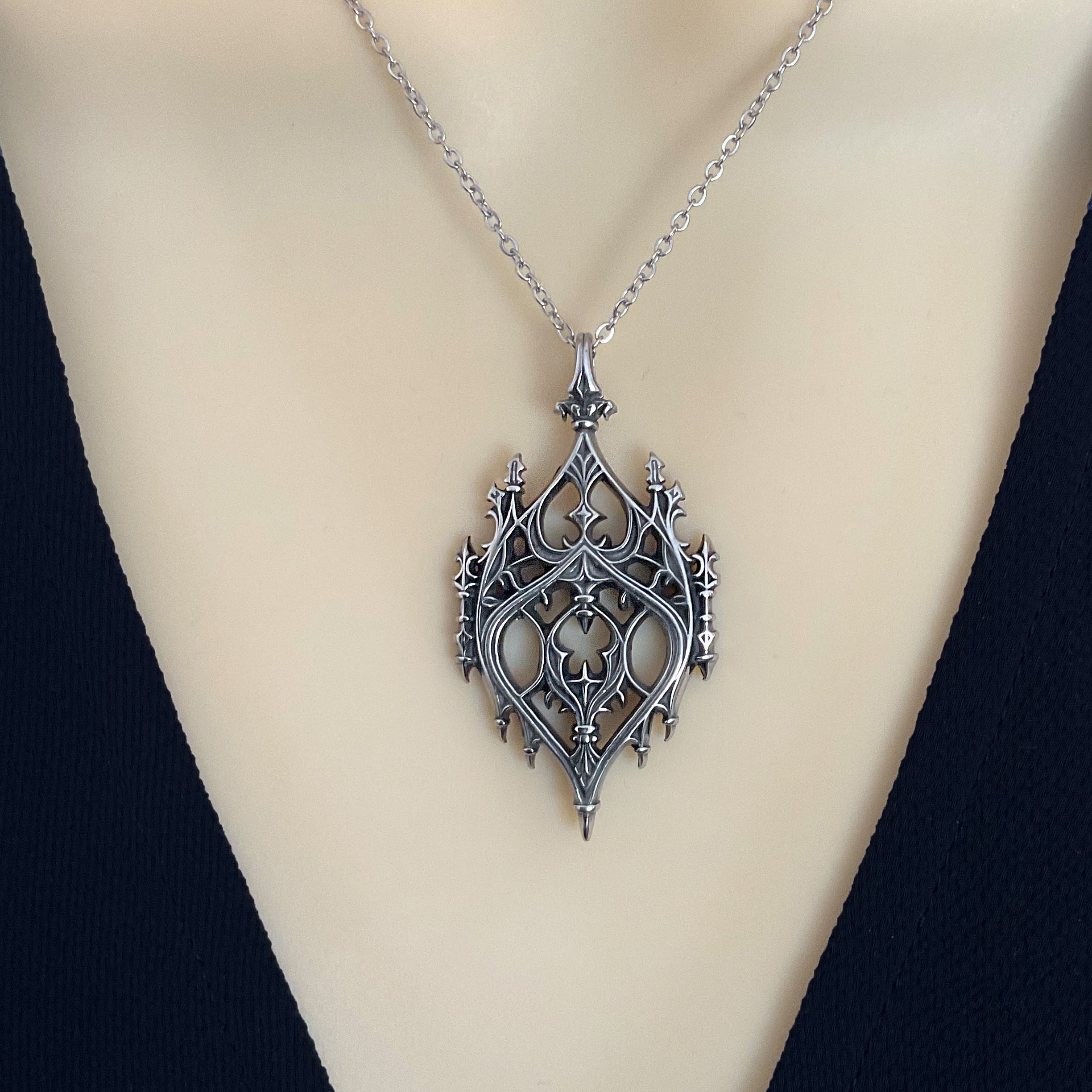 Gothic Chandelier necklace