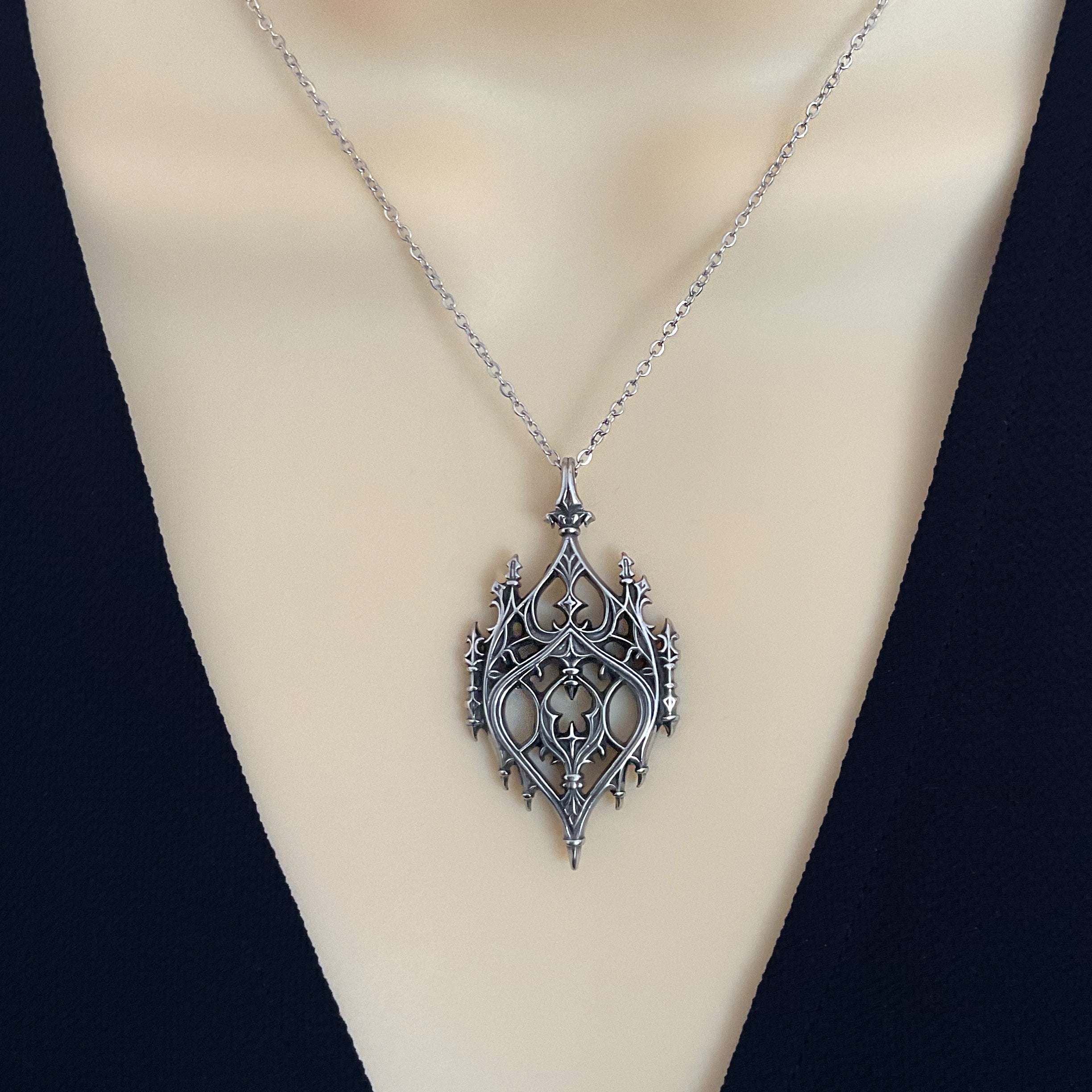 Gothic Chandelier necklace