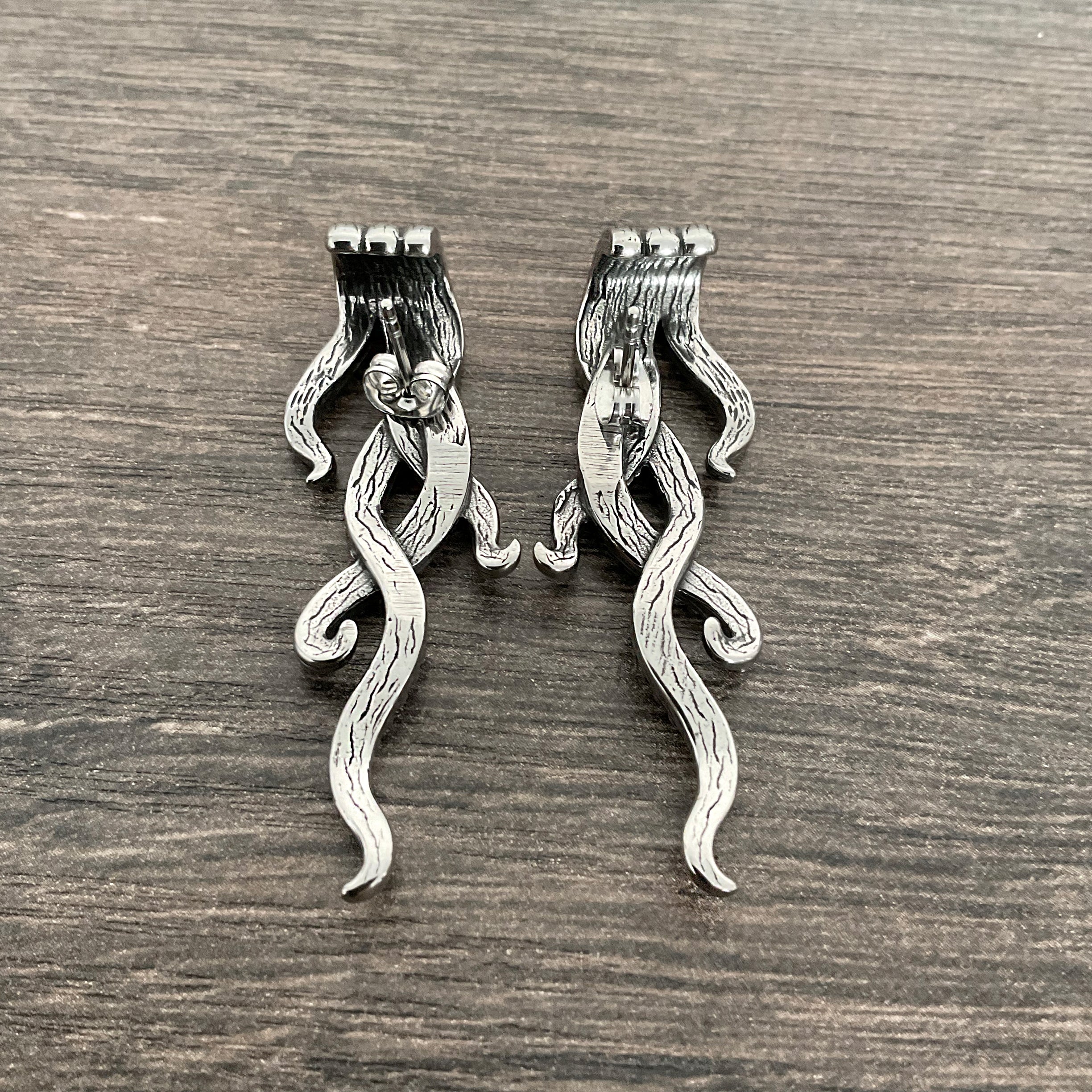 Octopus Ear hook earrings