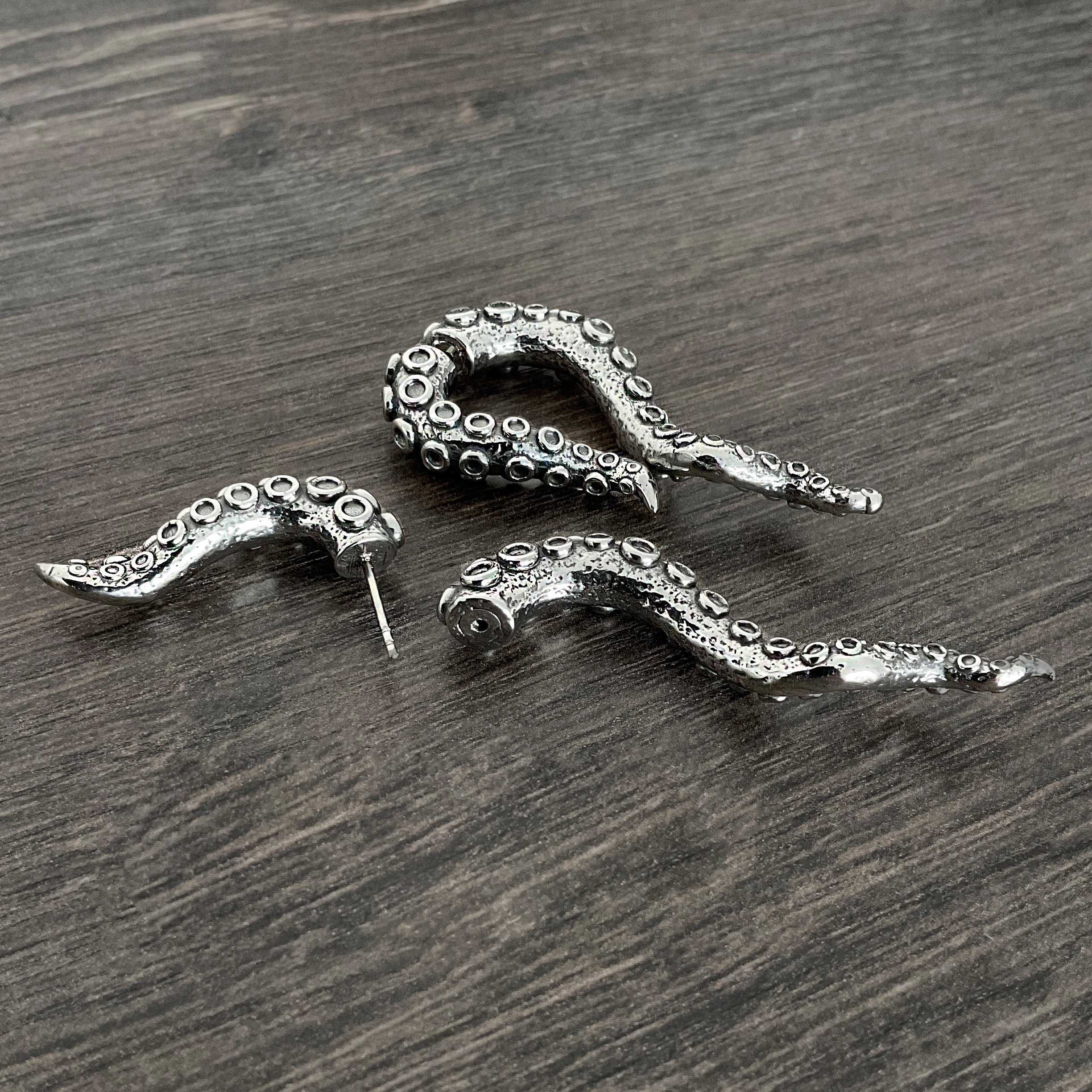 Octopus tentacle ear jacket