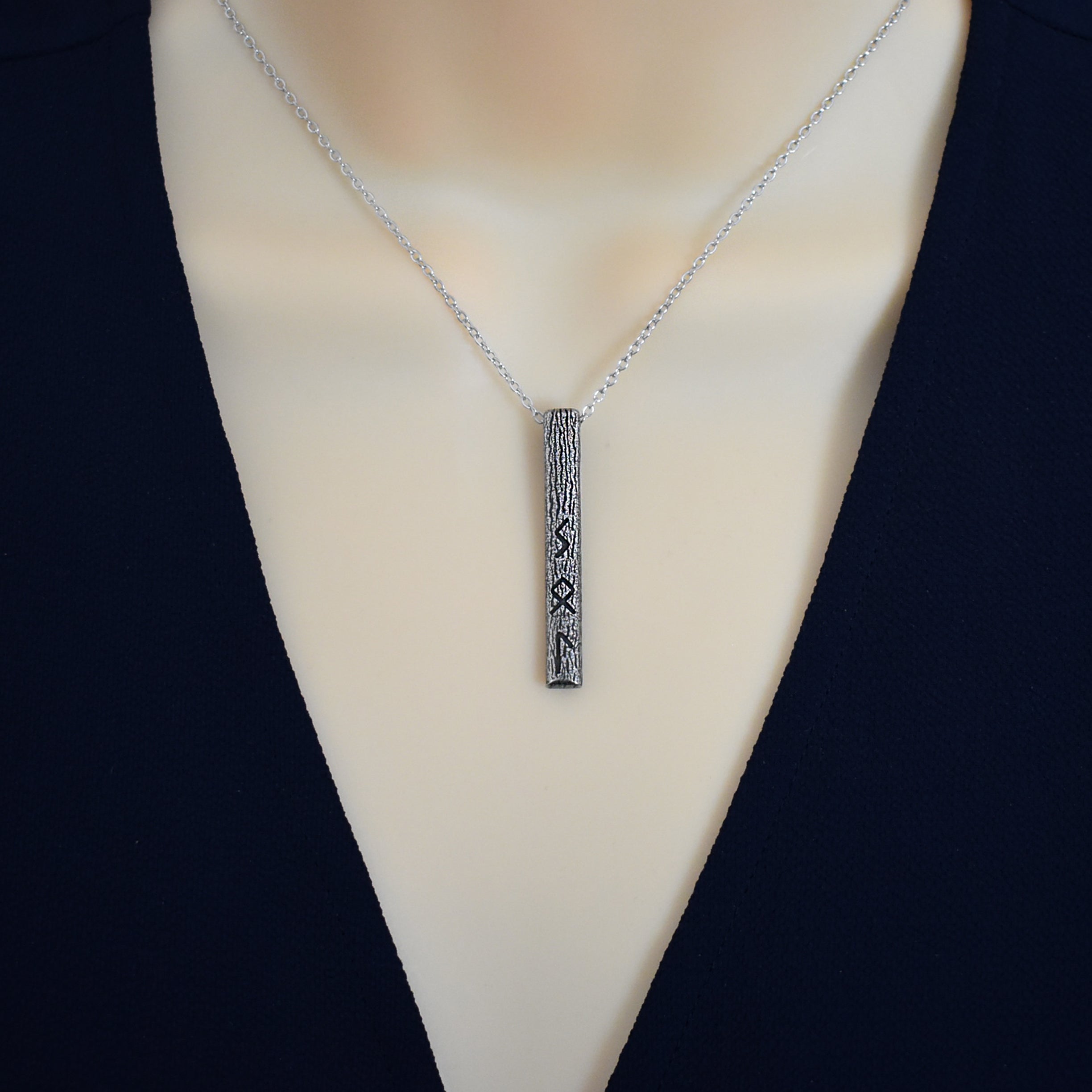Celtic necklace with Runes