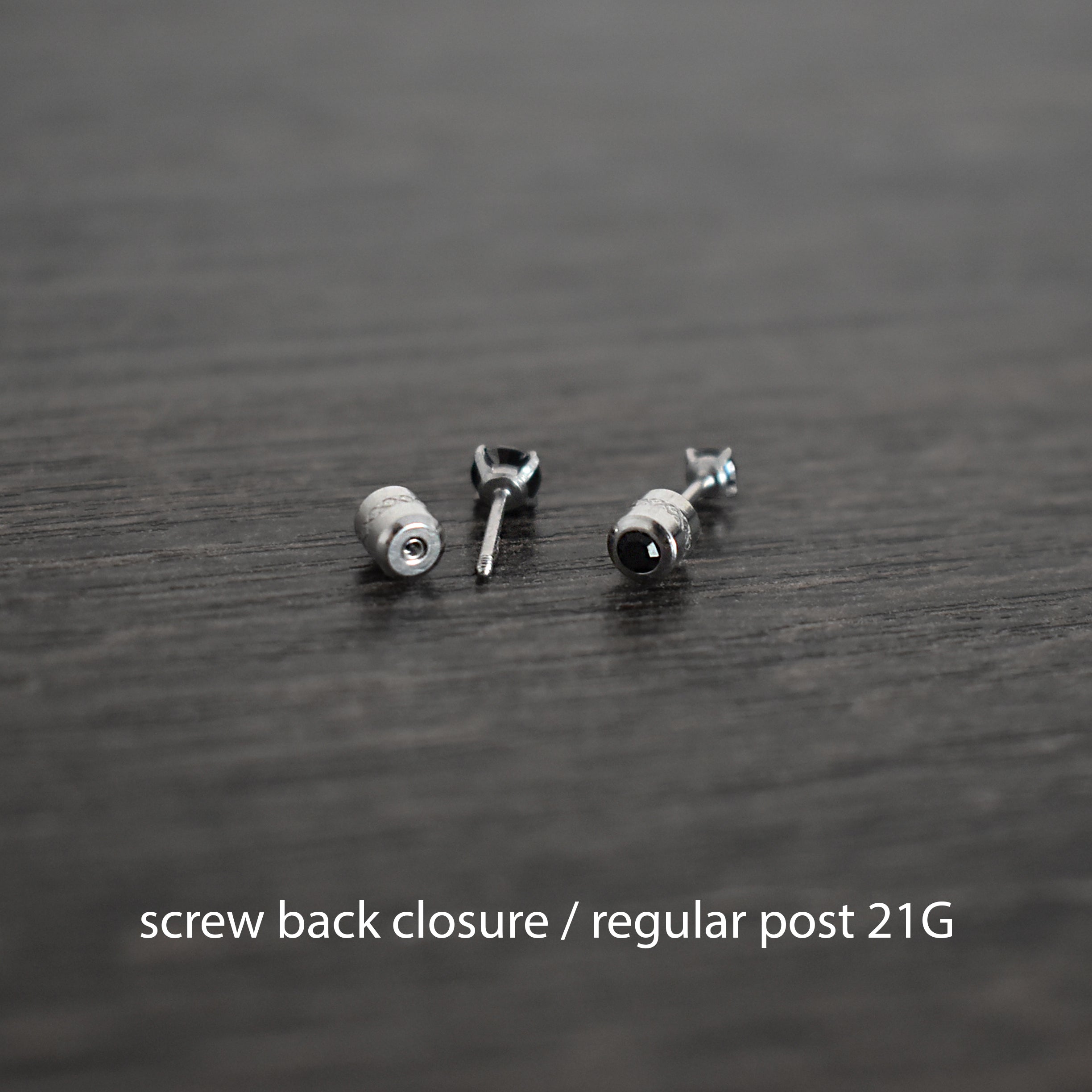 Studs with Screw on backs