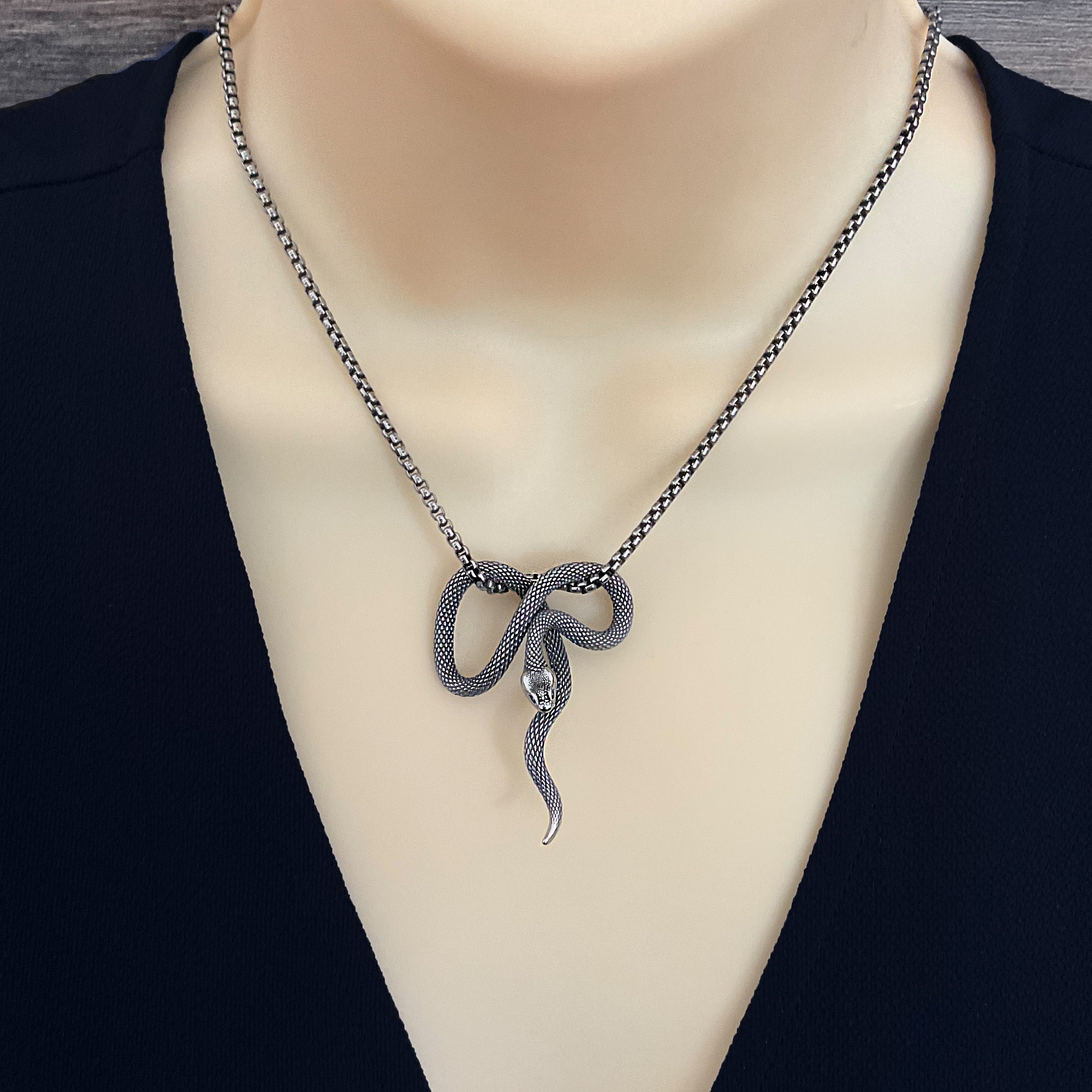 Snake necklace