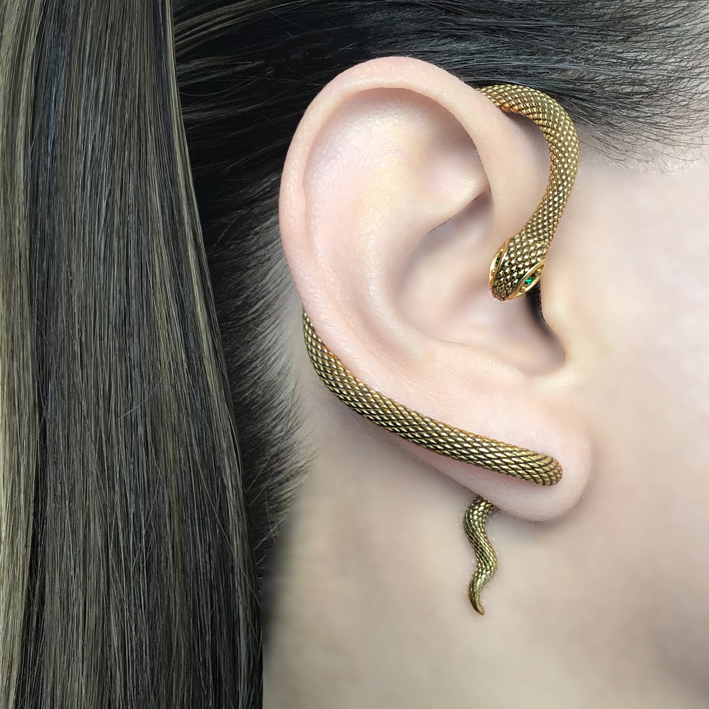Lily Snake ear wrap