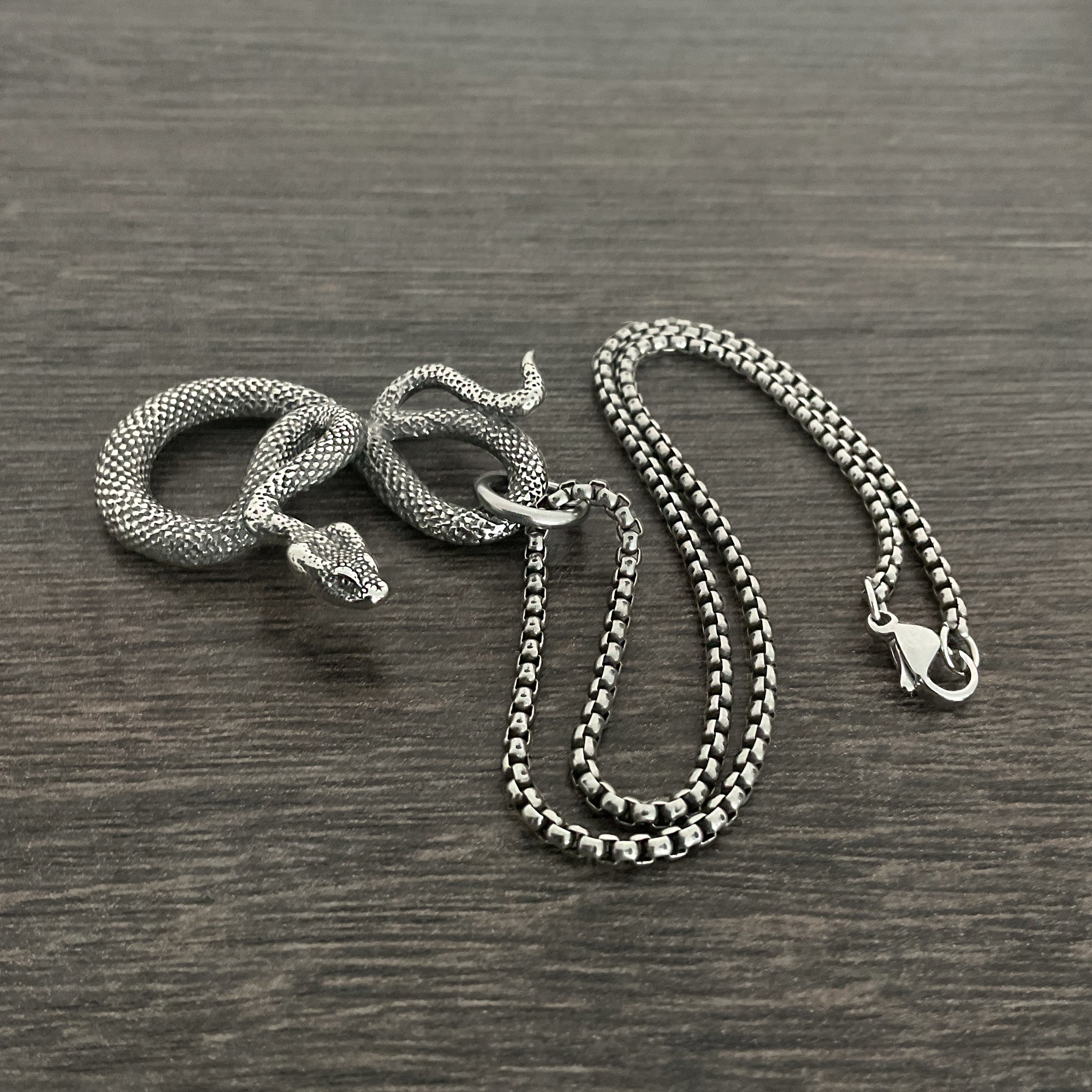 Enid Snake necklace
