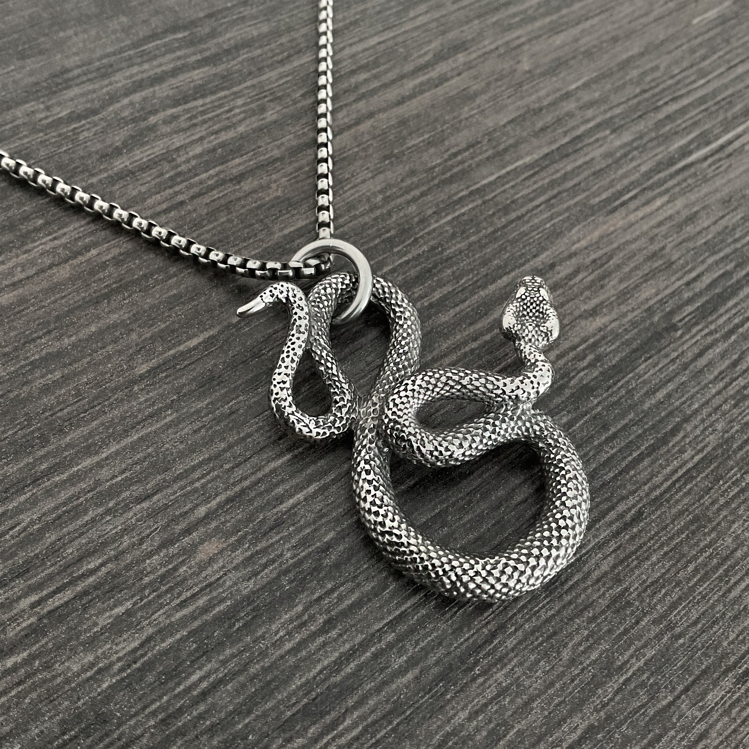Enid Snake necklace