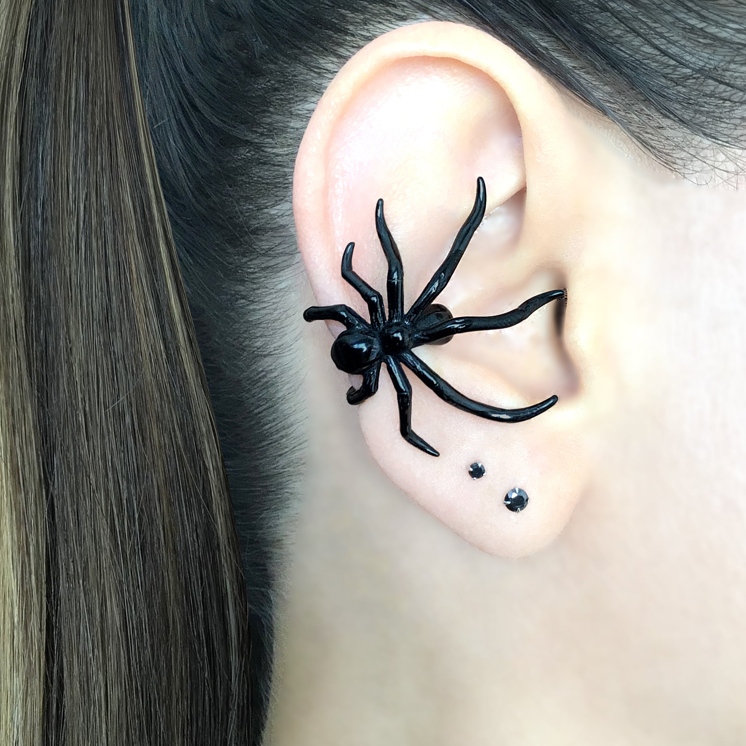 Gothic Spider Ear Cuff