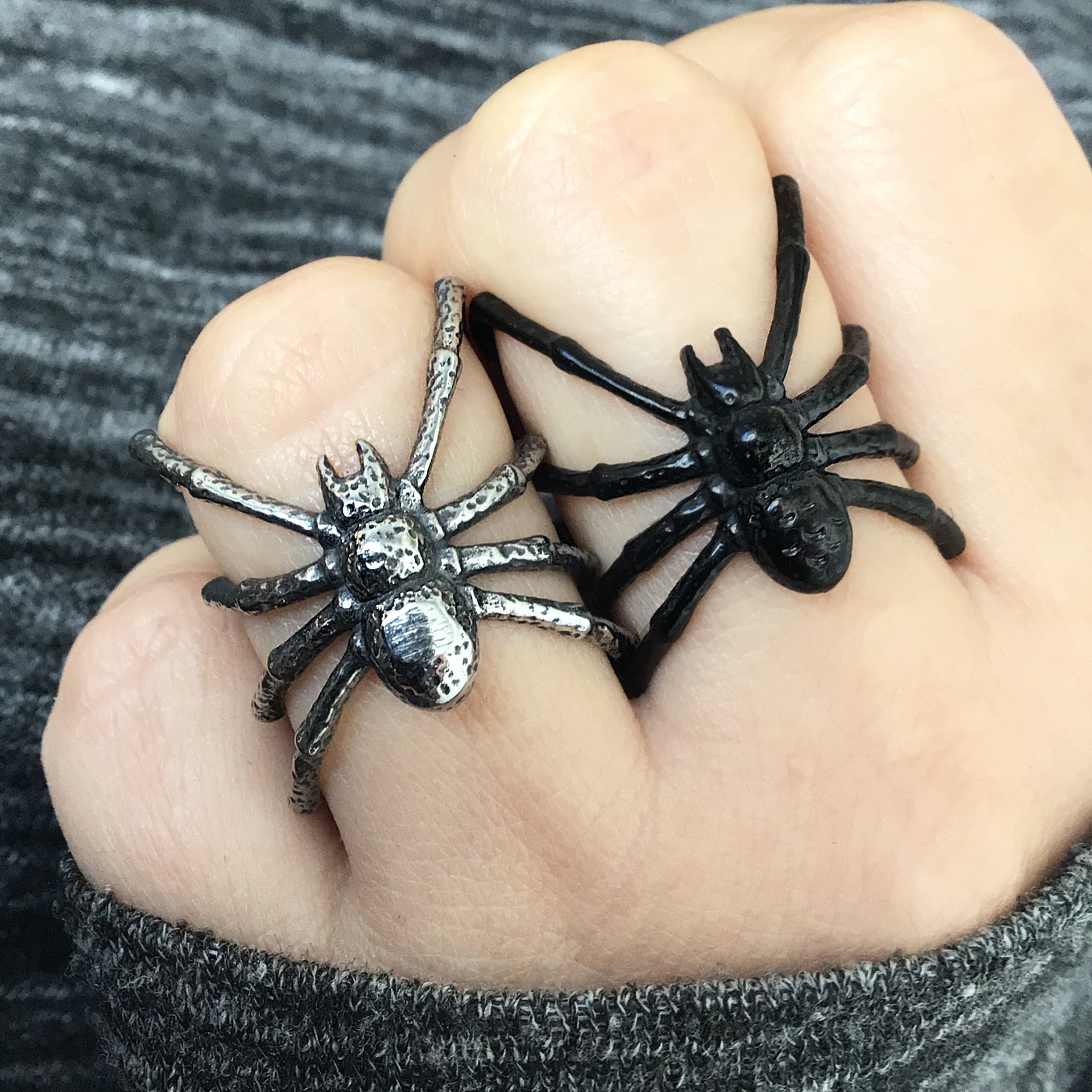 Wide Spider ring