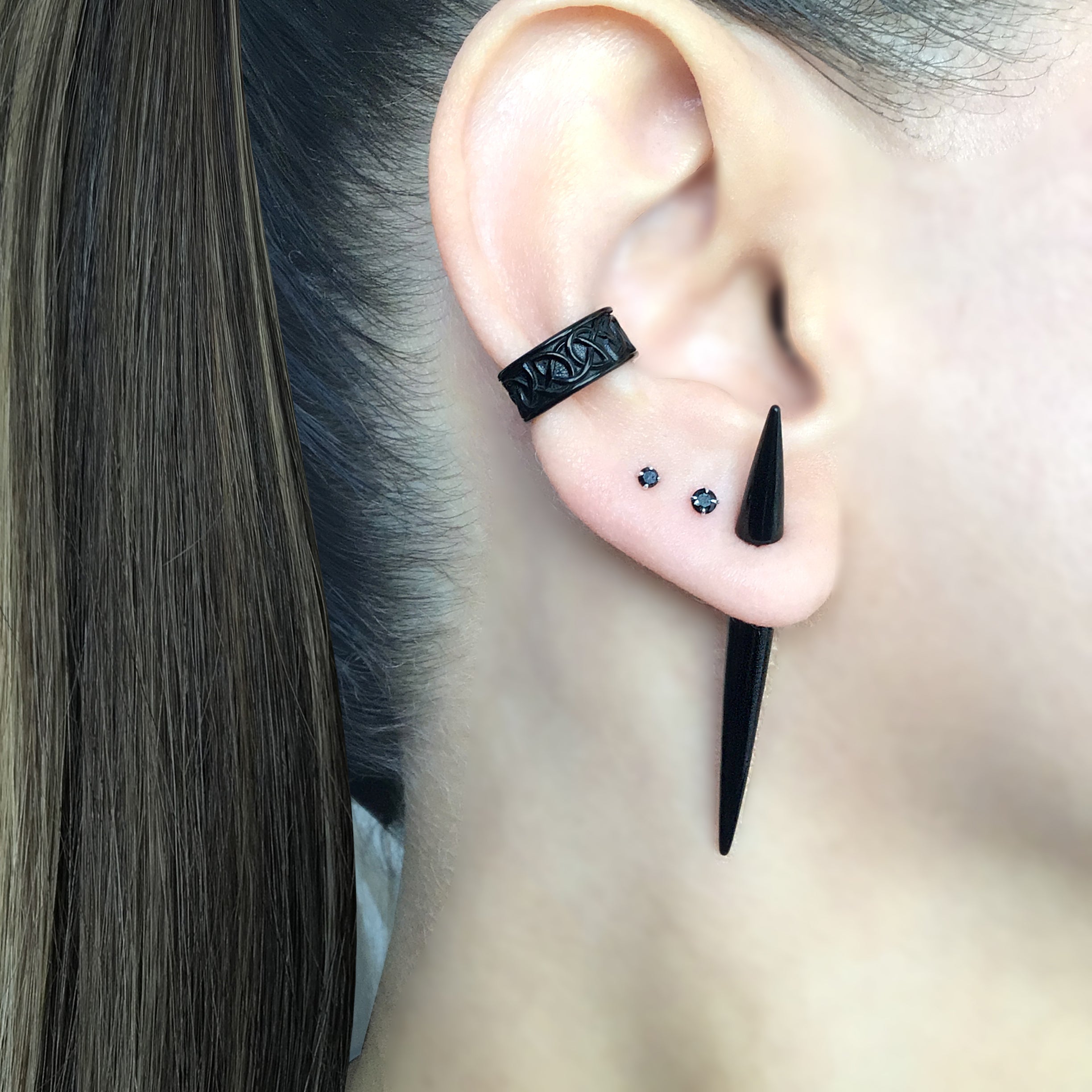 Long Spike earrings