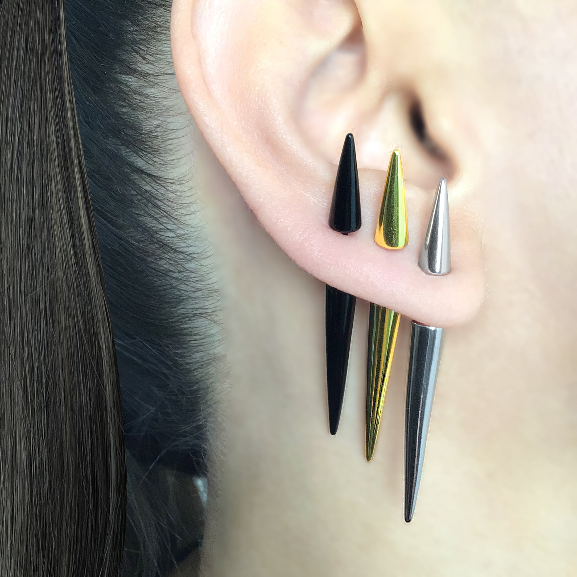 Long Spike earrings