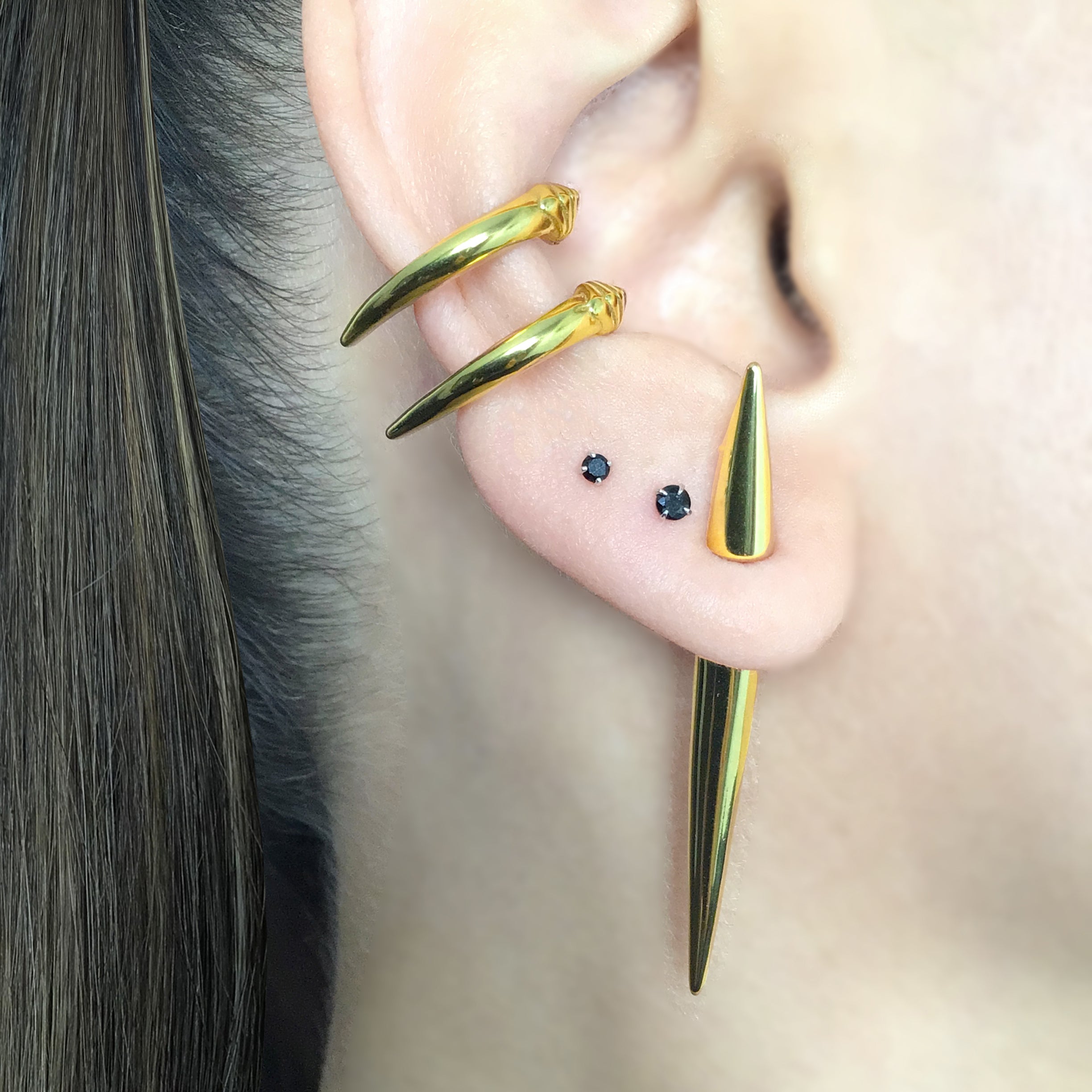 Long Spike earrings