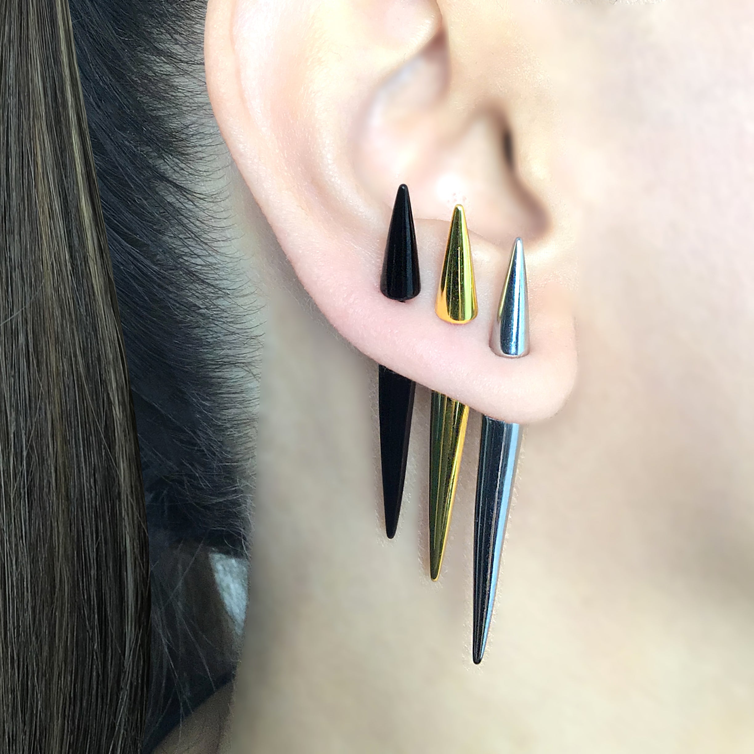Long Spike earrings