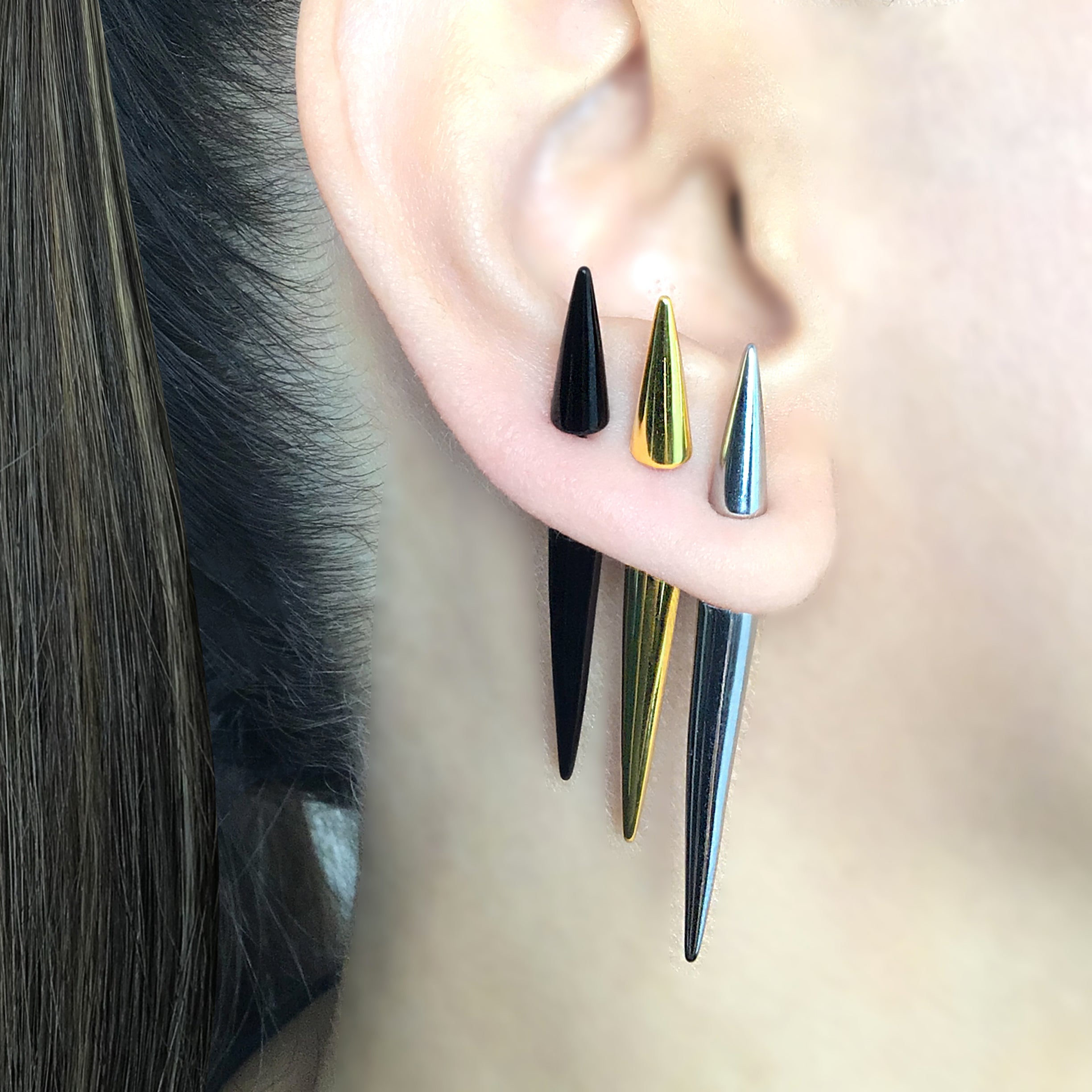 Long Spike earrings