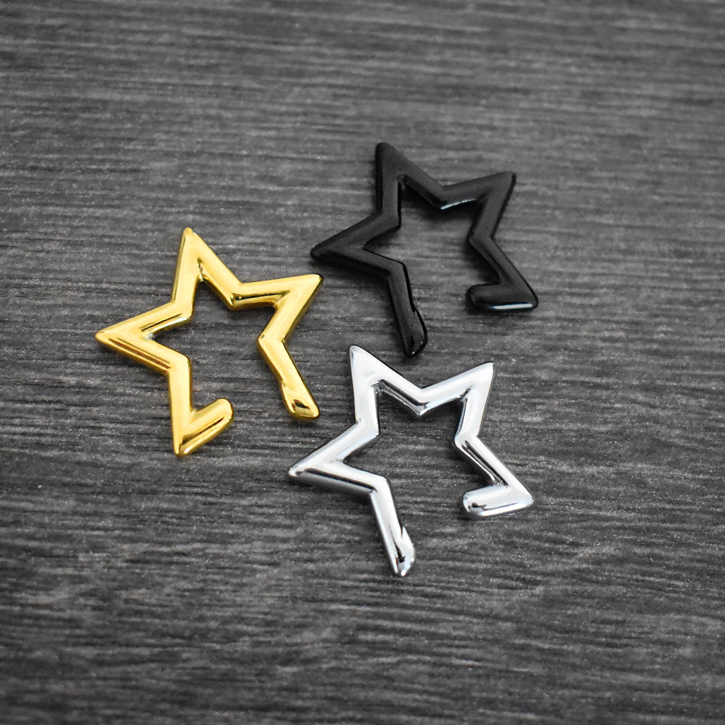 Star Ear Cuff no piercing