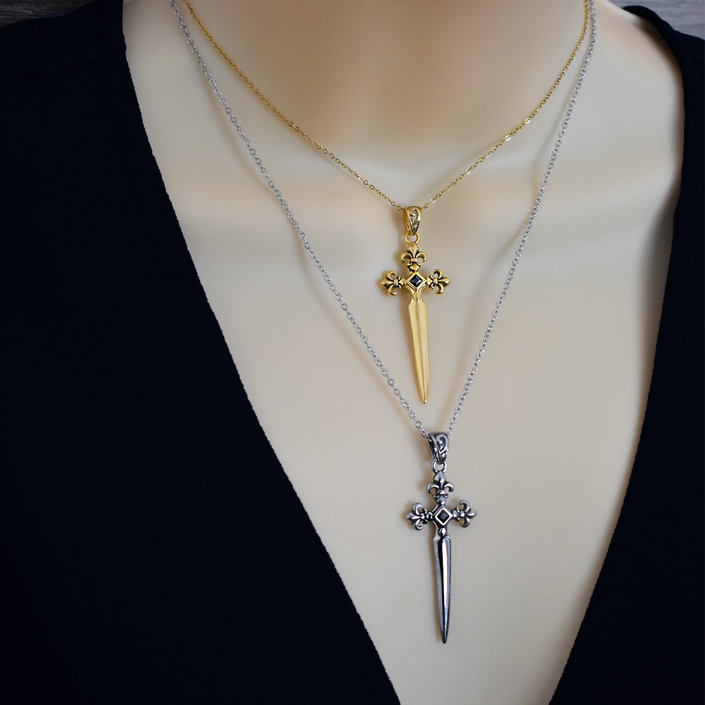 Sword necklace