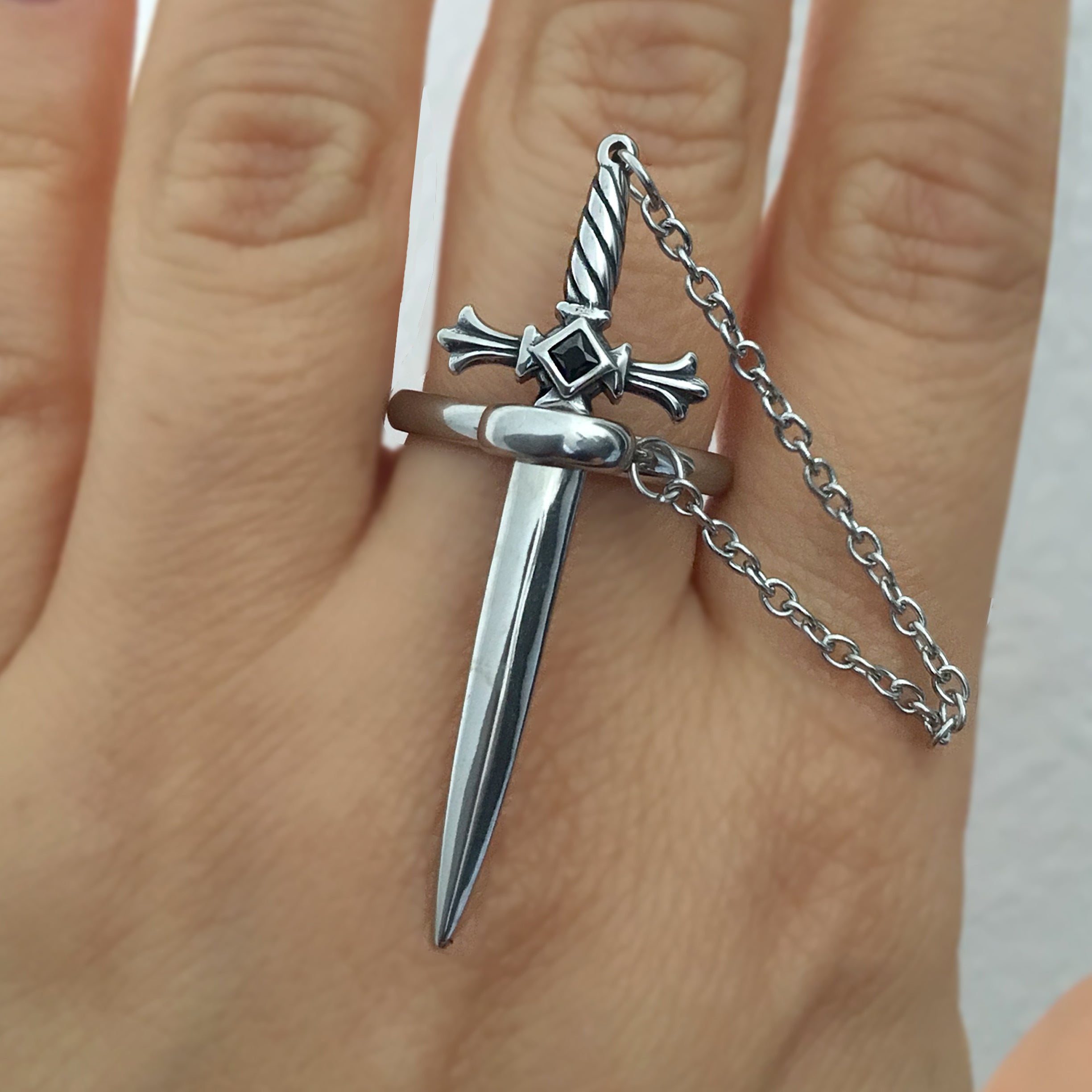 Lily Sword ring