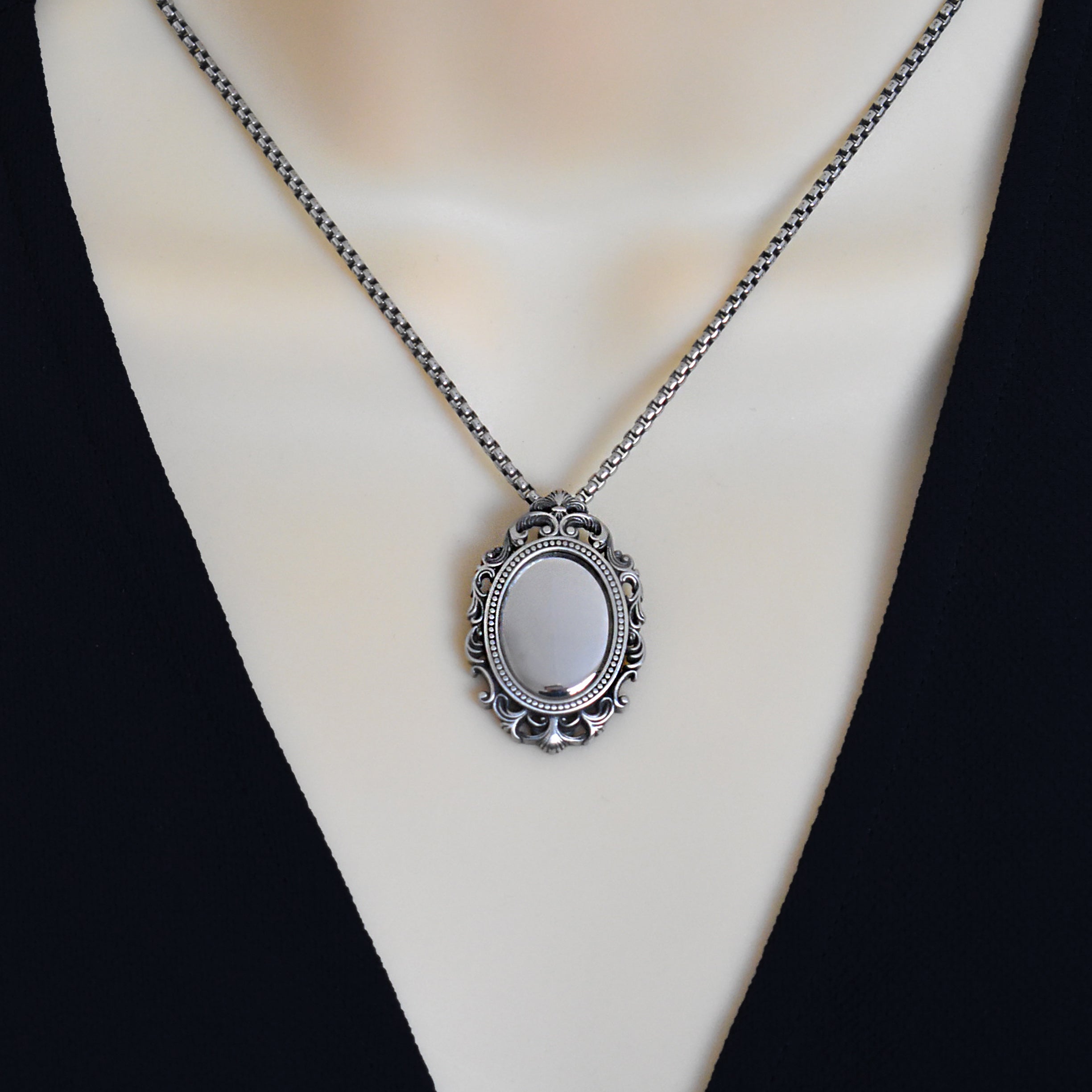 Gothic Victorian protection mirror