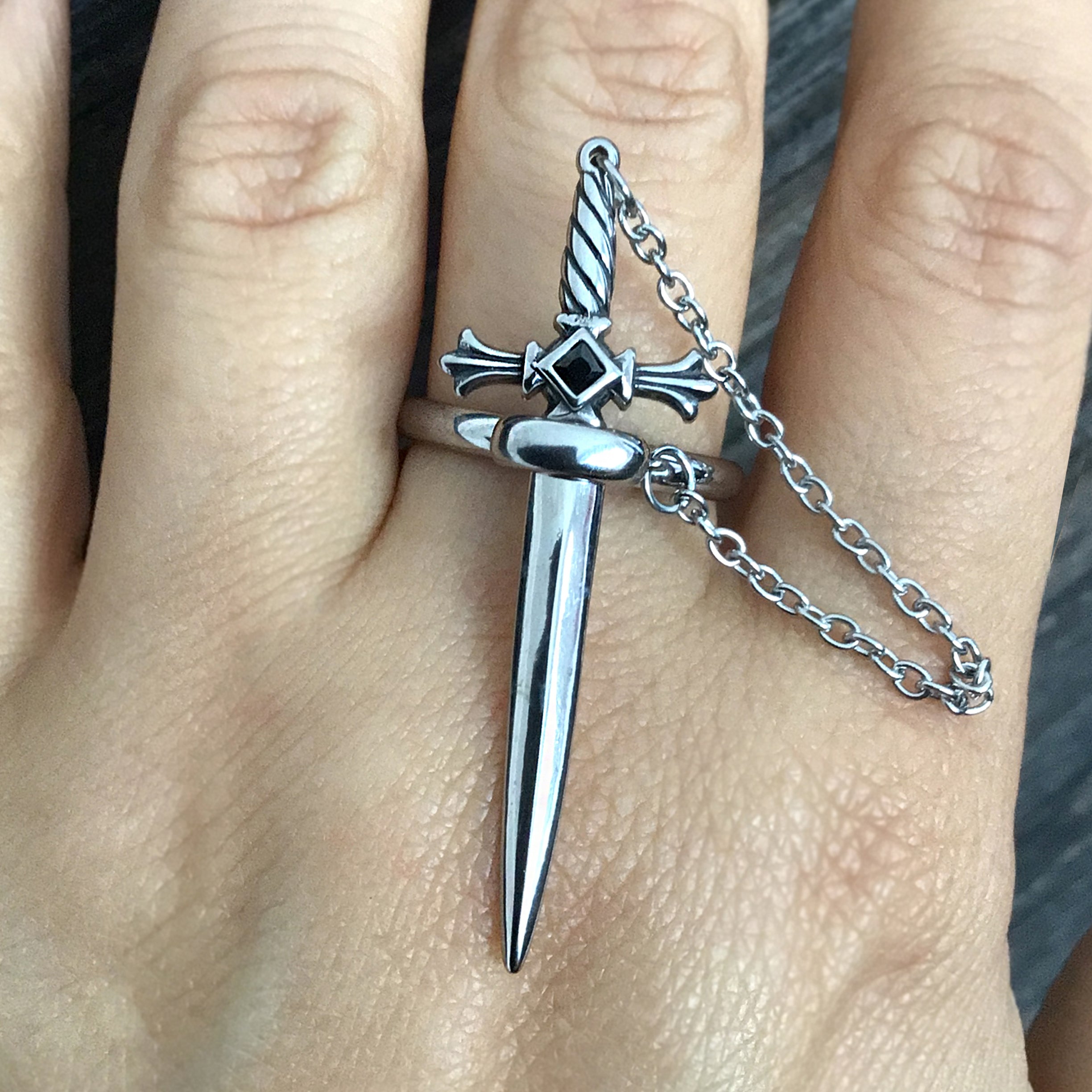Lily Sword ring