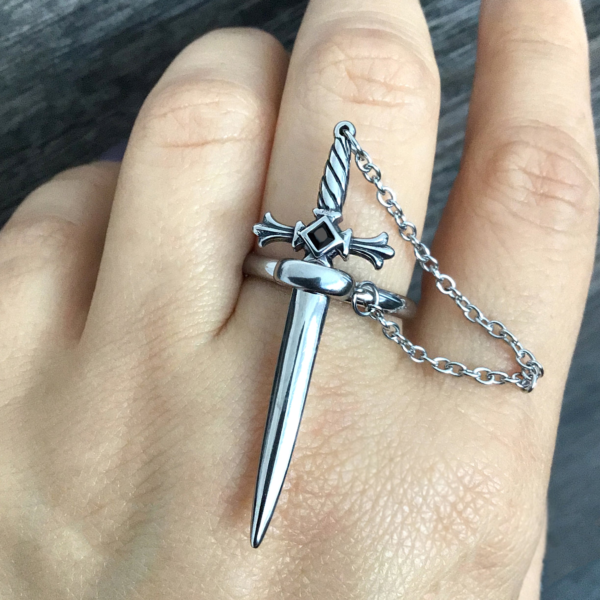 Lily Sword ring