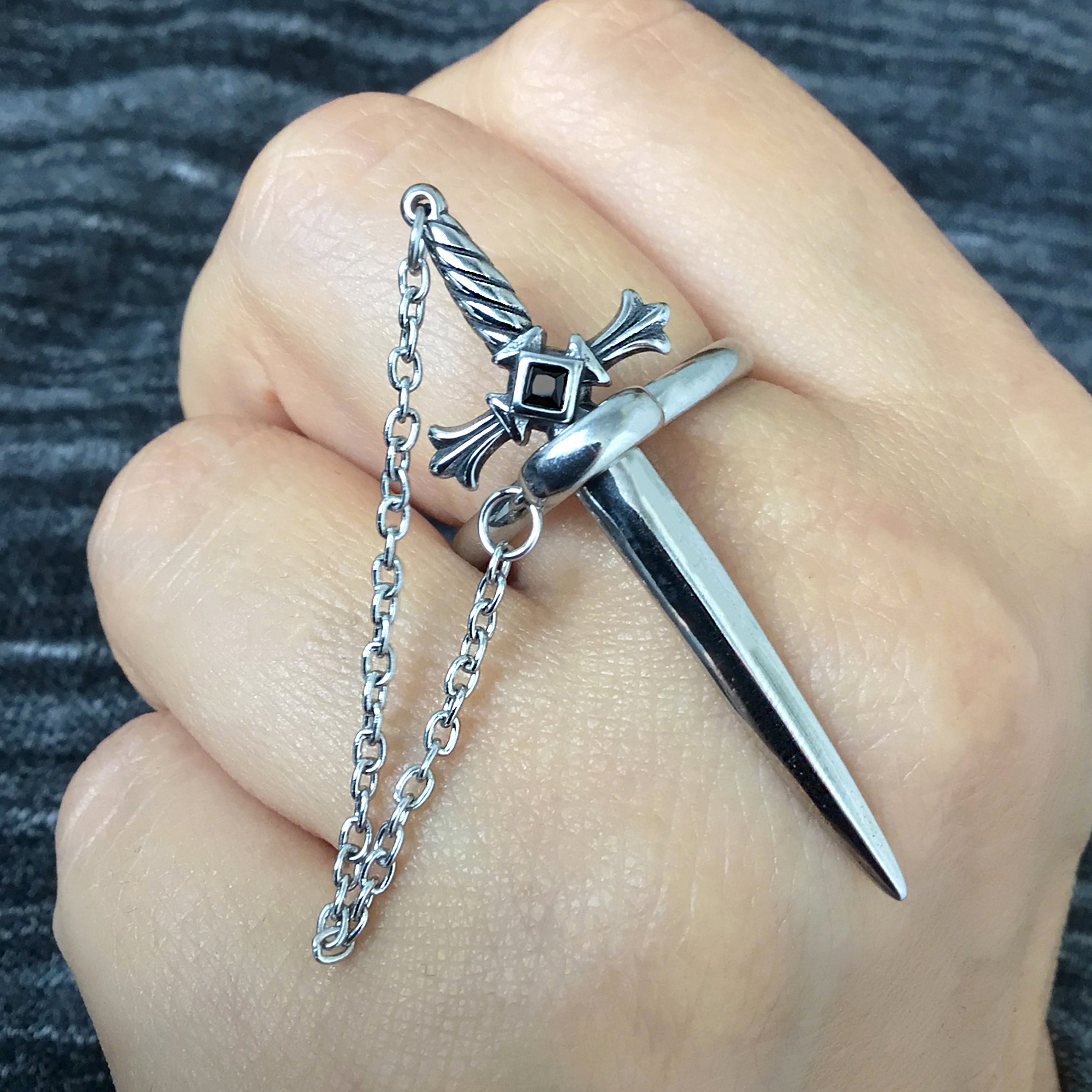 Lily Sword ring