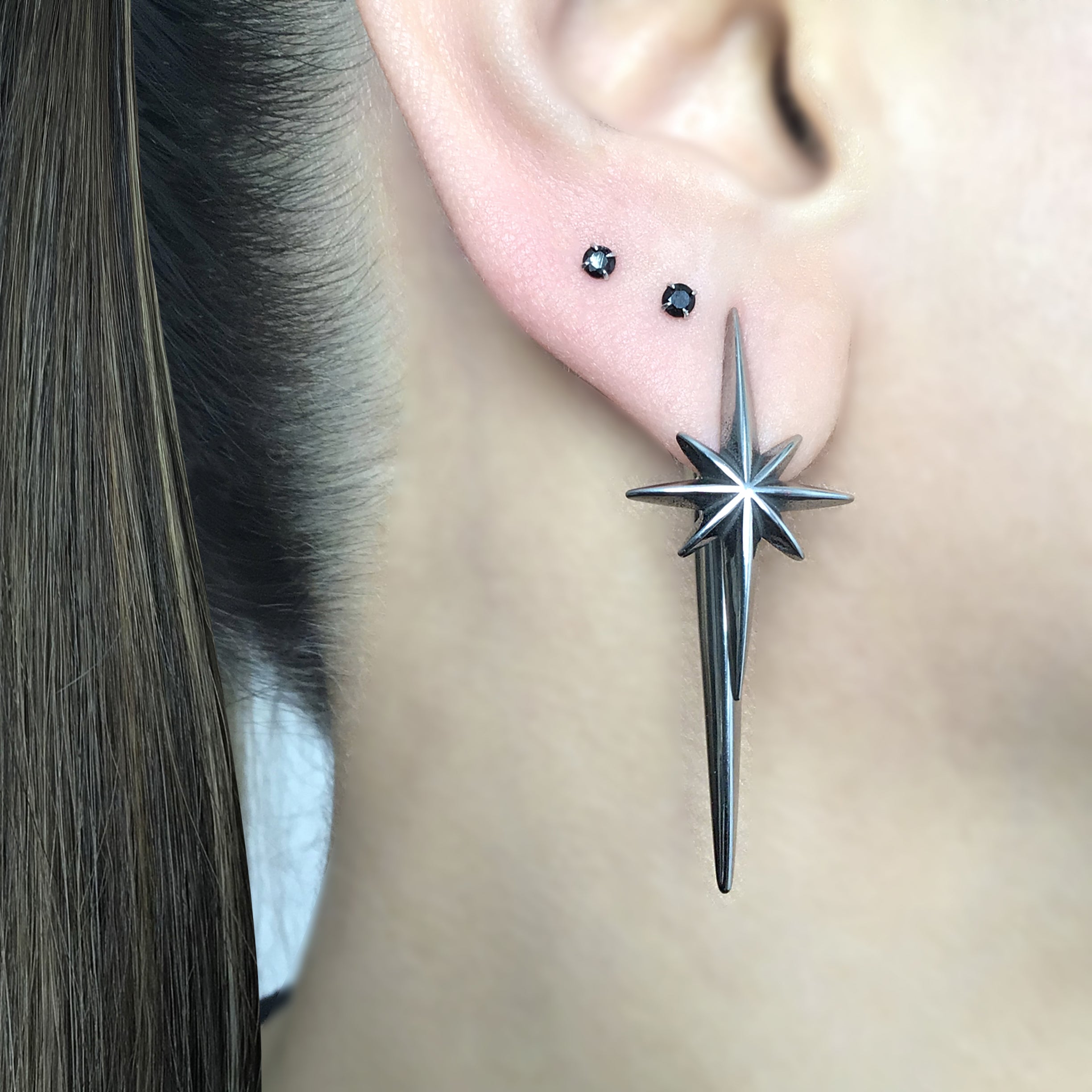 North Star with claw ear jacket