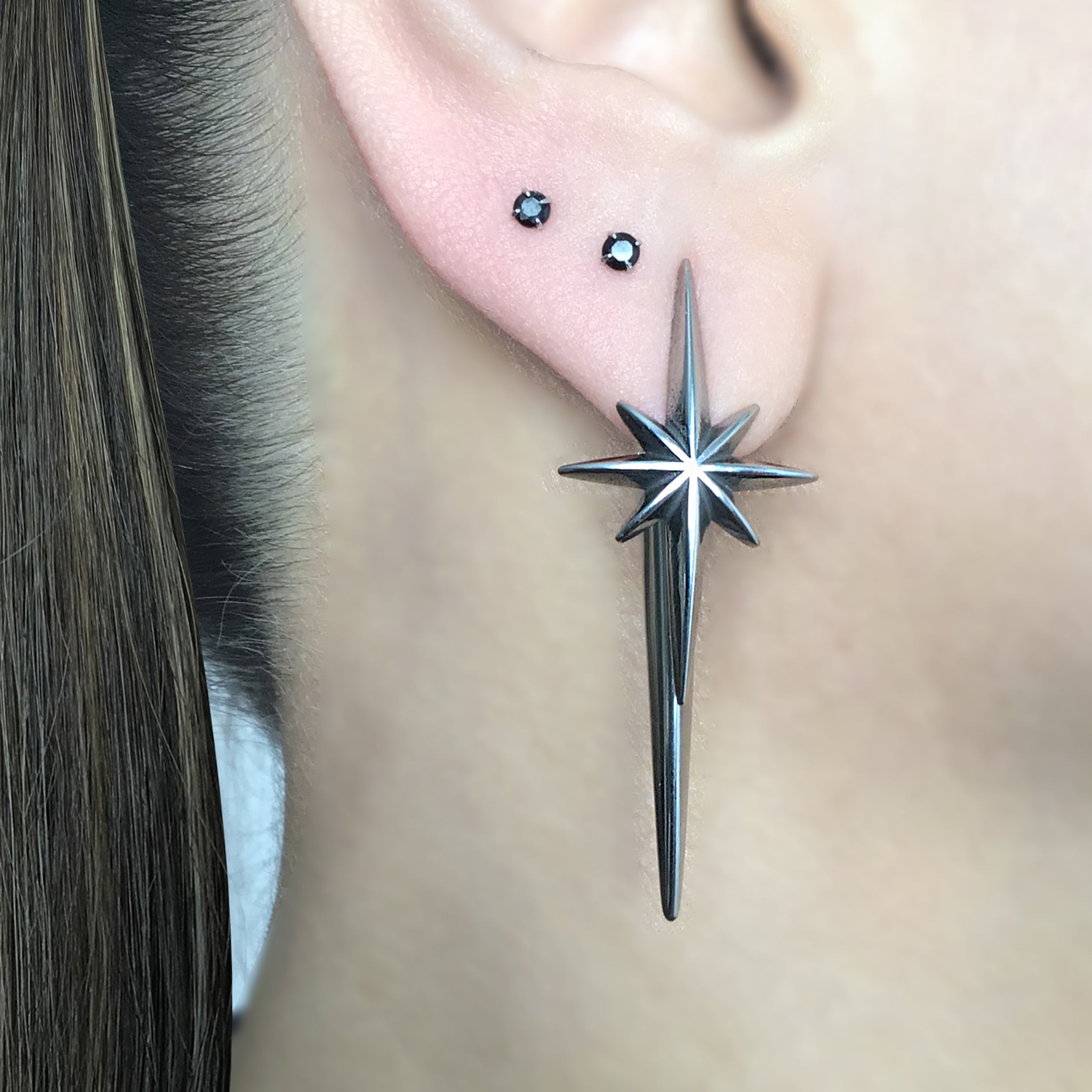 North Star with claw ear jacket