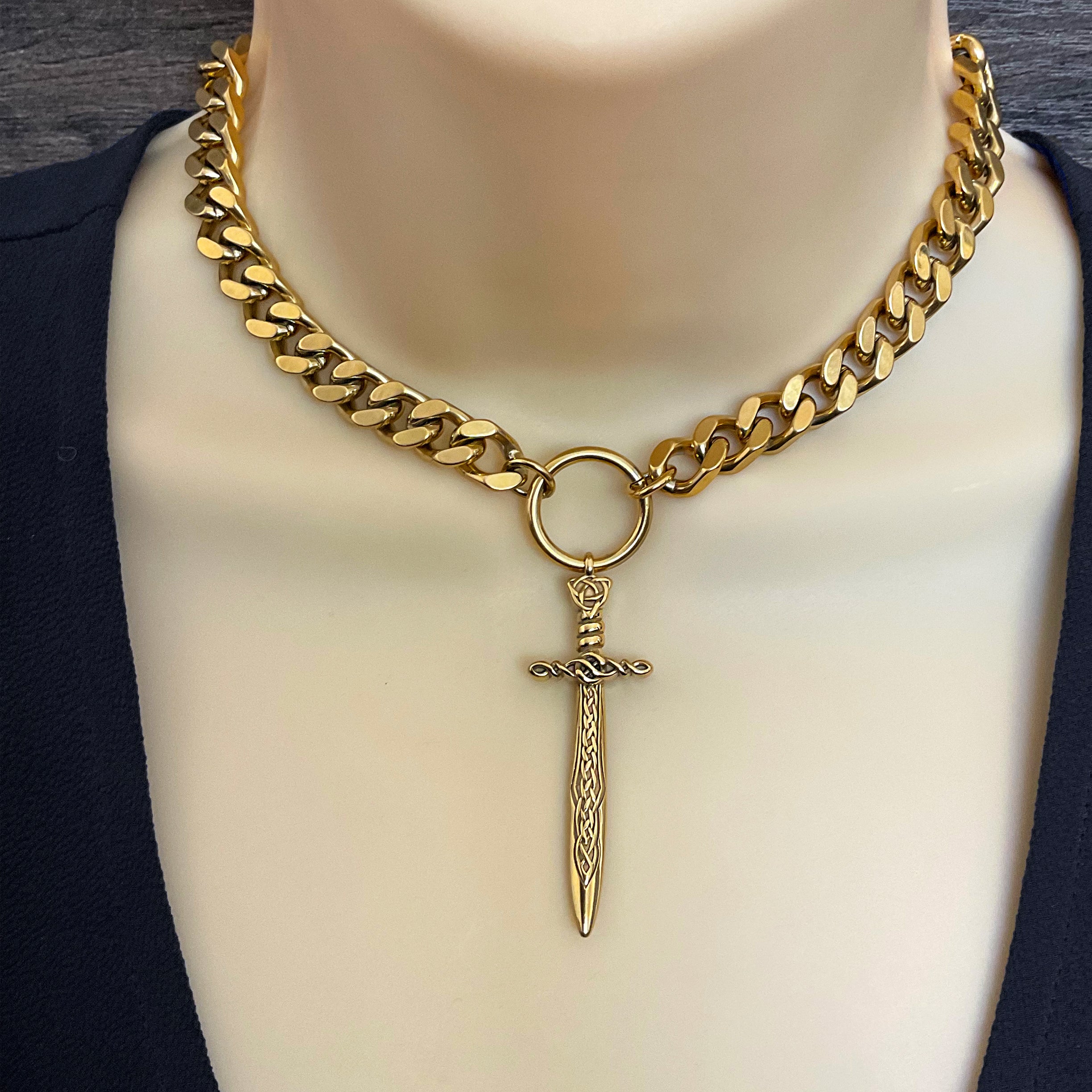 Celtic Sword necklace