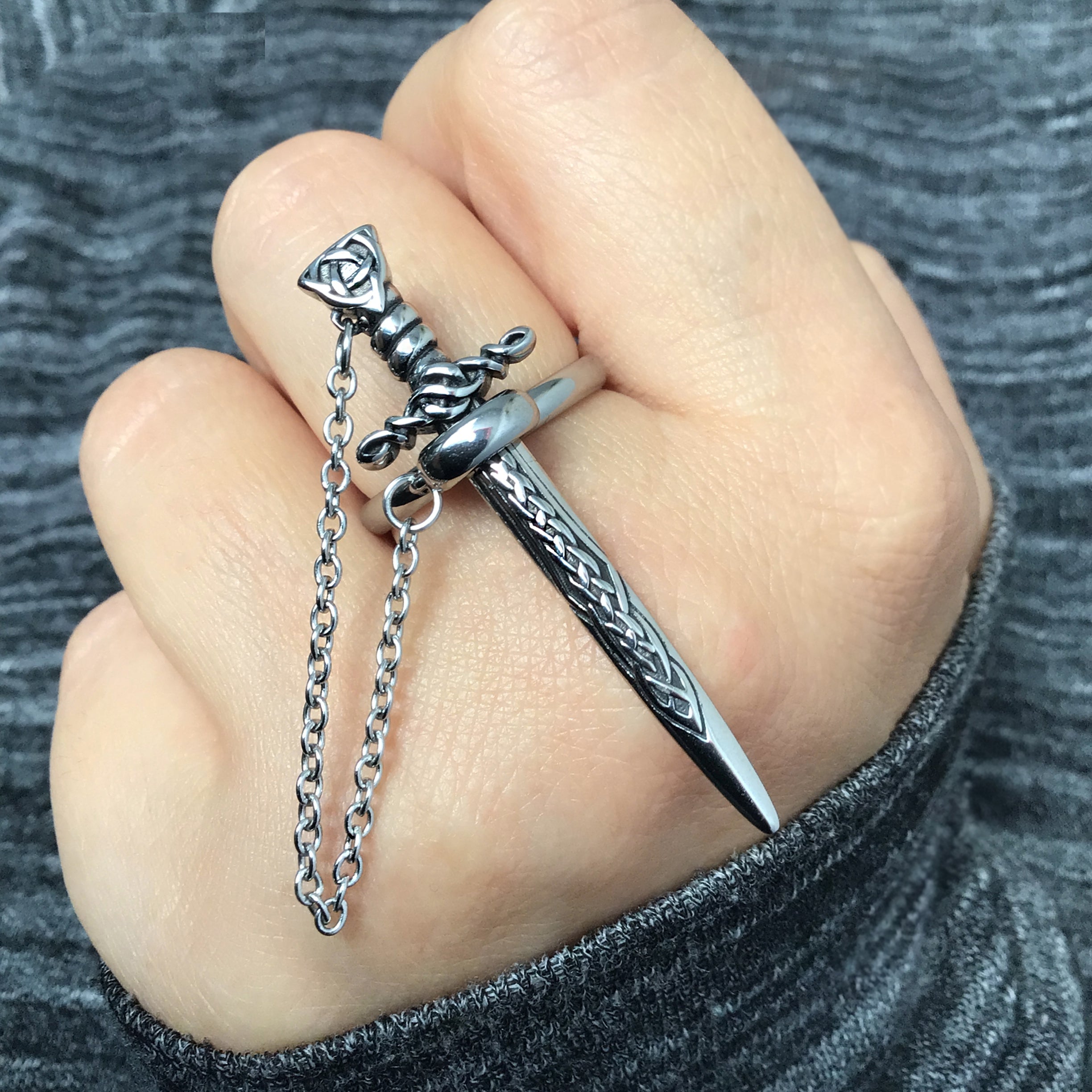 Celtic Sword ring