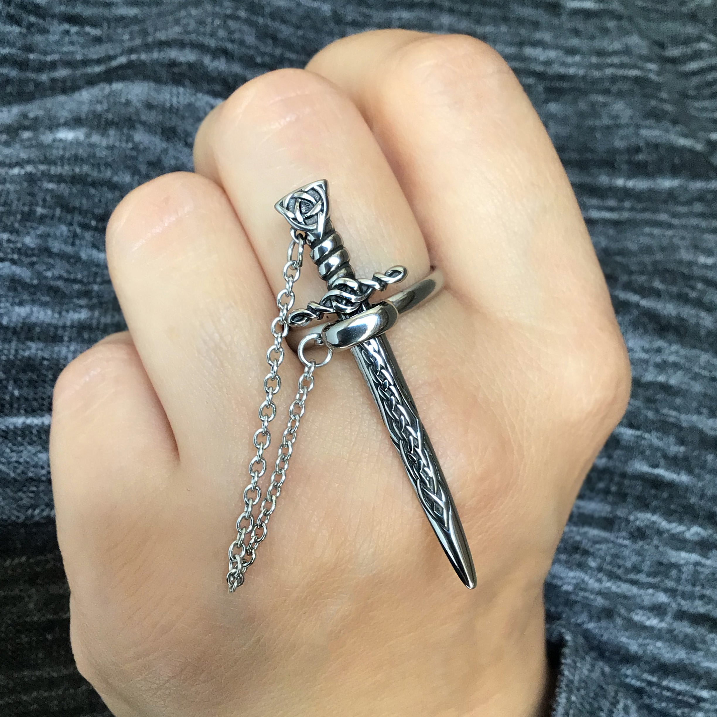 Celtic Sword ring