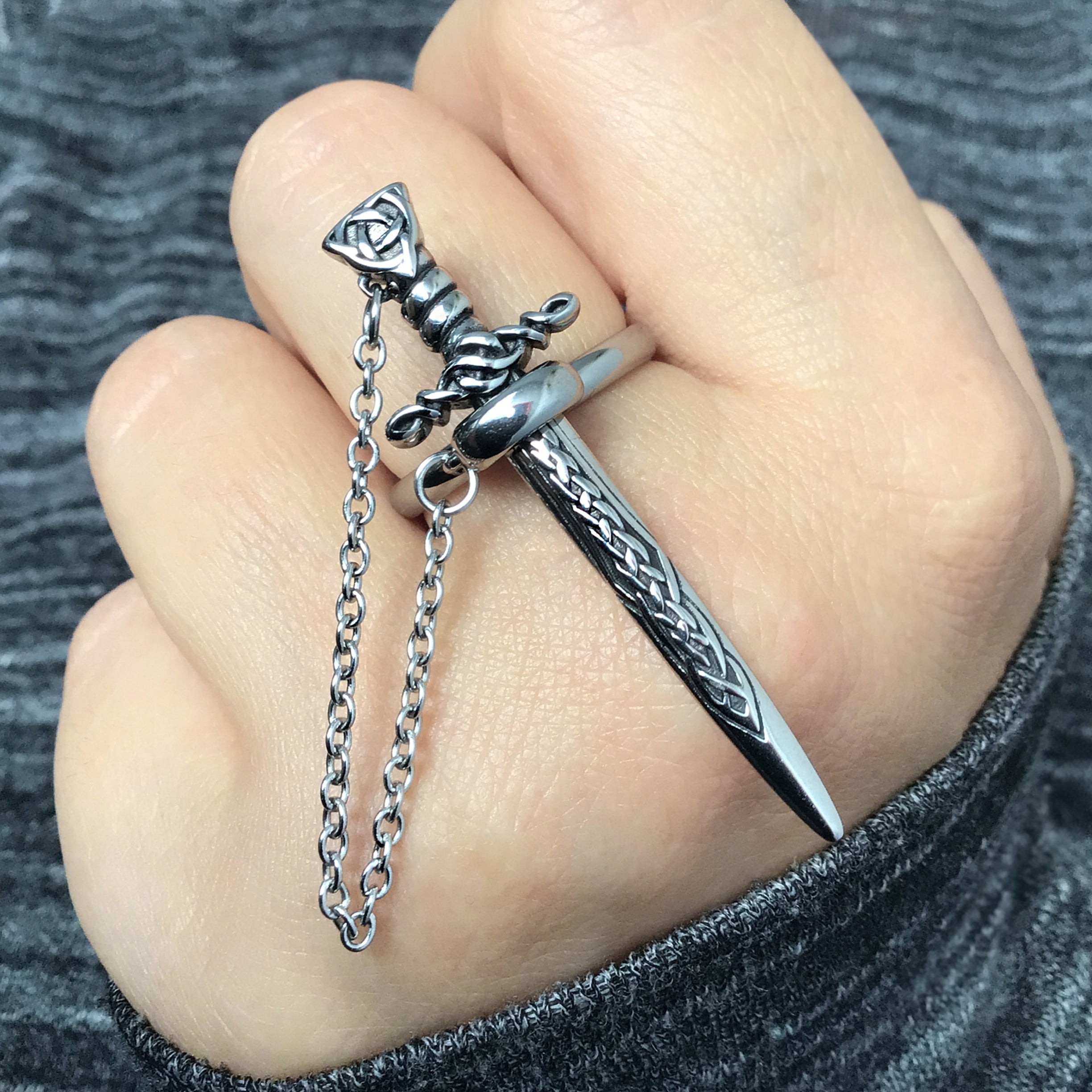 Celtic Sword ring