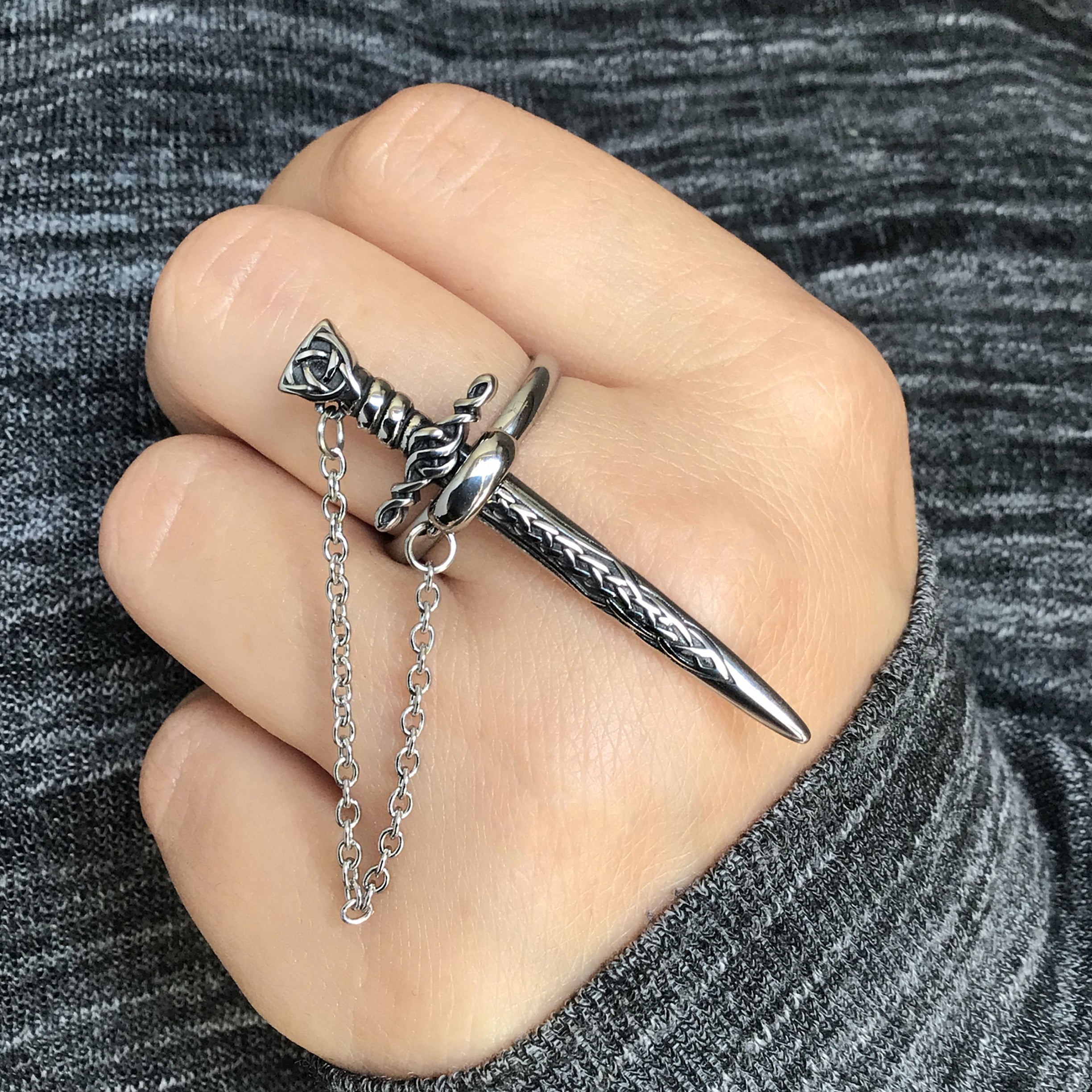 Celtic Sword ring